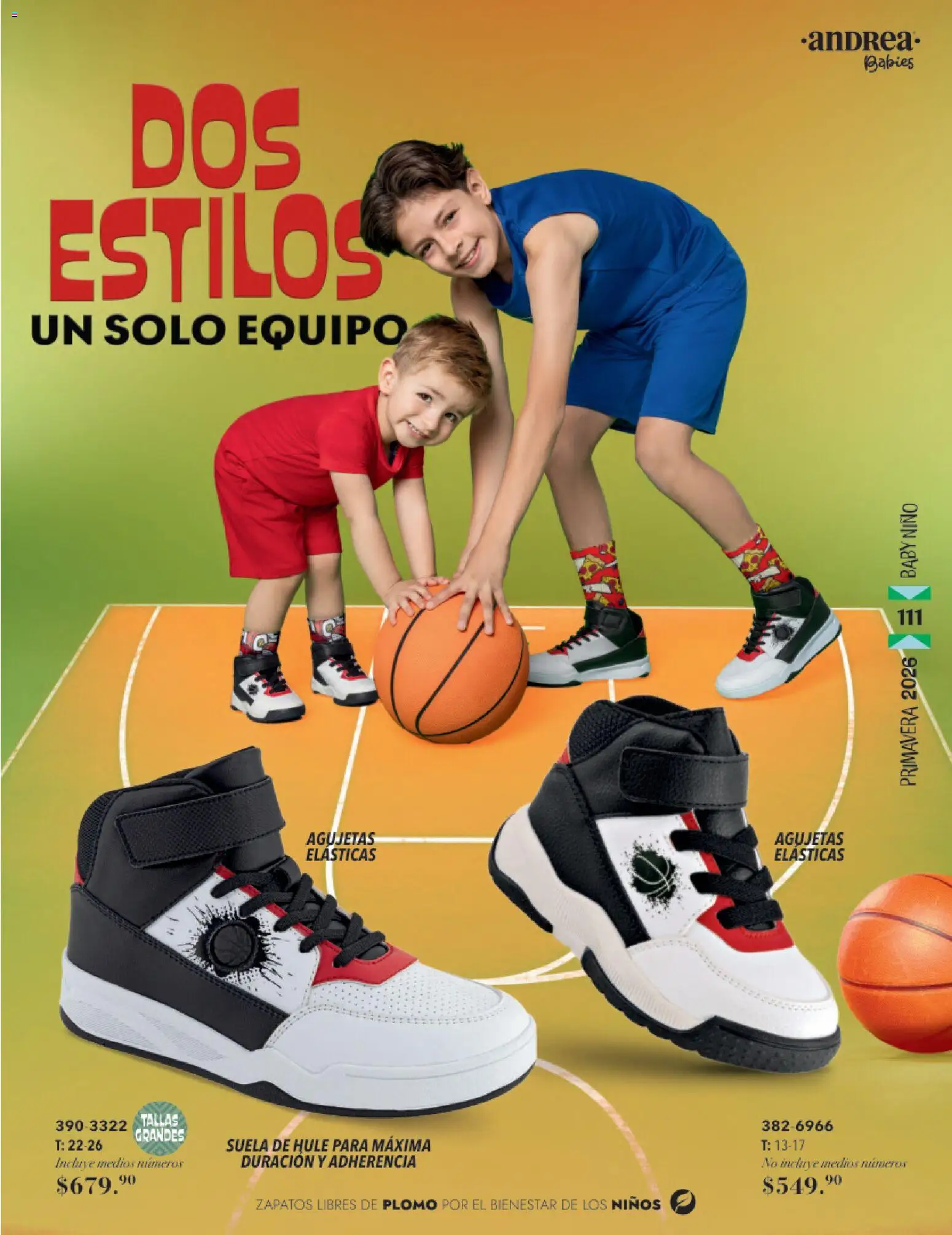 Nuevas ofertas de Andrea válidas en toda la República Mexicana desde el 25.01.2026. ¡Encuentra las mejores ofertas en Andrea catálogo Infantil Baby ! | Página: 35