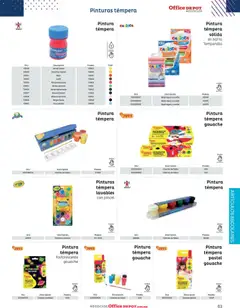 Vista previa de Office Depot catálogo 2026, nuevo folleto de la tienda, válido en México a partir del 12.01.2026 | Página: 65 | Productos: Pincel, Pastel, Café, Pintura