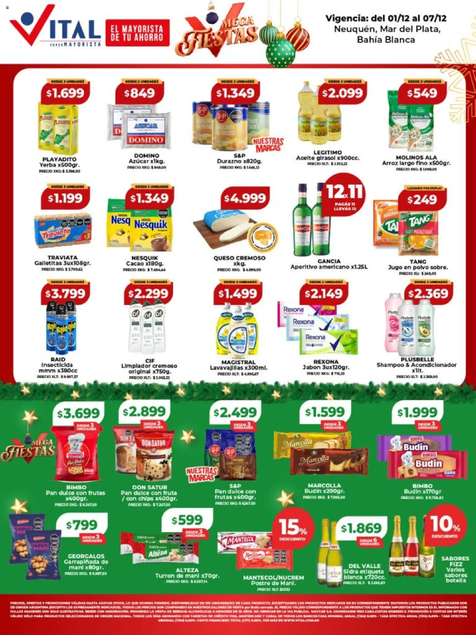 Vital - Ofertas - Bahía Blanca │ válido desde el 01.12.2025 | Página: 1