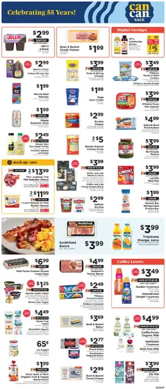 Preview of ShopRite weekly ads valid from 18.01.2026 | Page: 10 | Products: Butter, Pizza, Juice, Cookies