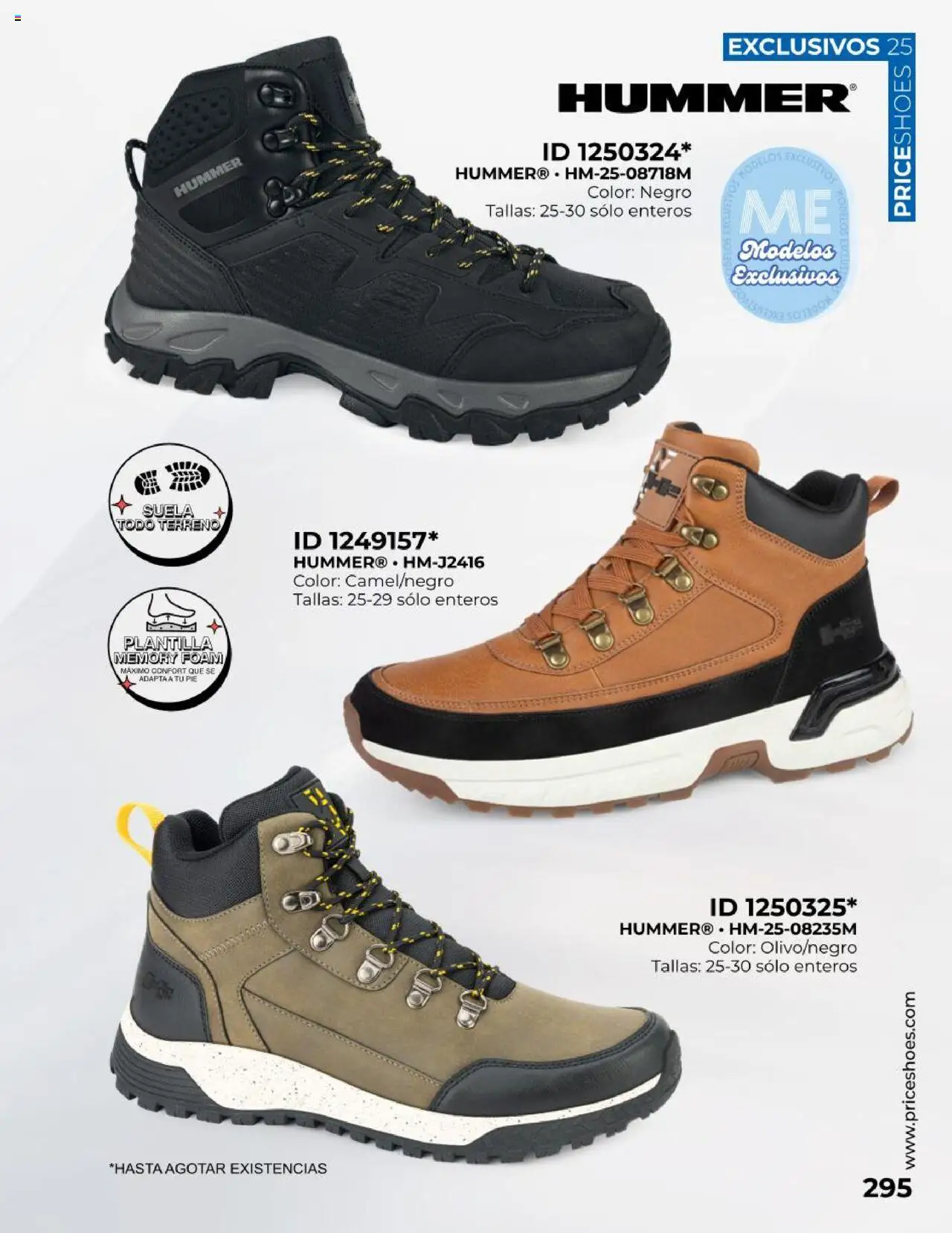 Nuevas ofertas de Price Shoes válidas en toda la República Mexicana desde el 19.10.2025. ¡Encuentra las mejores ofertas en Price Shoes catálogo Exclusivos 2025! | Página: 295
