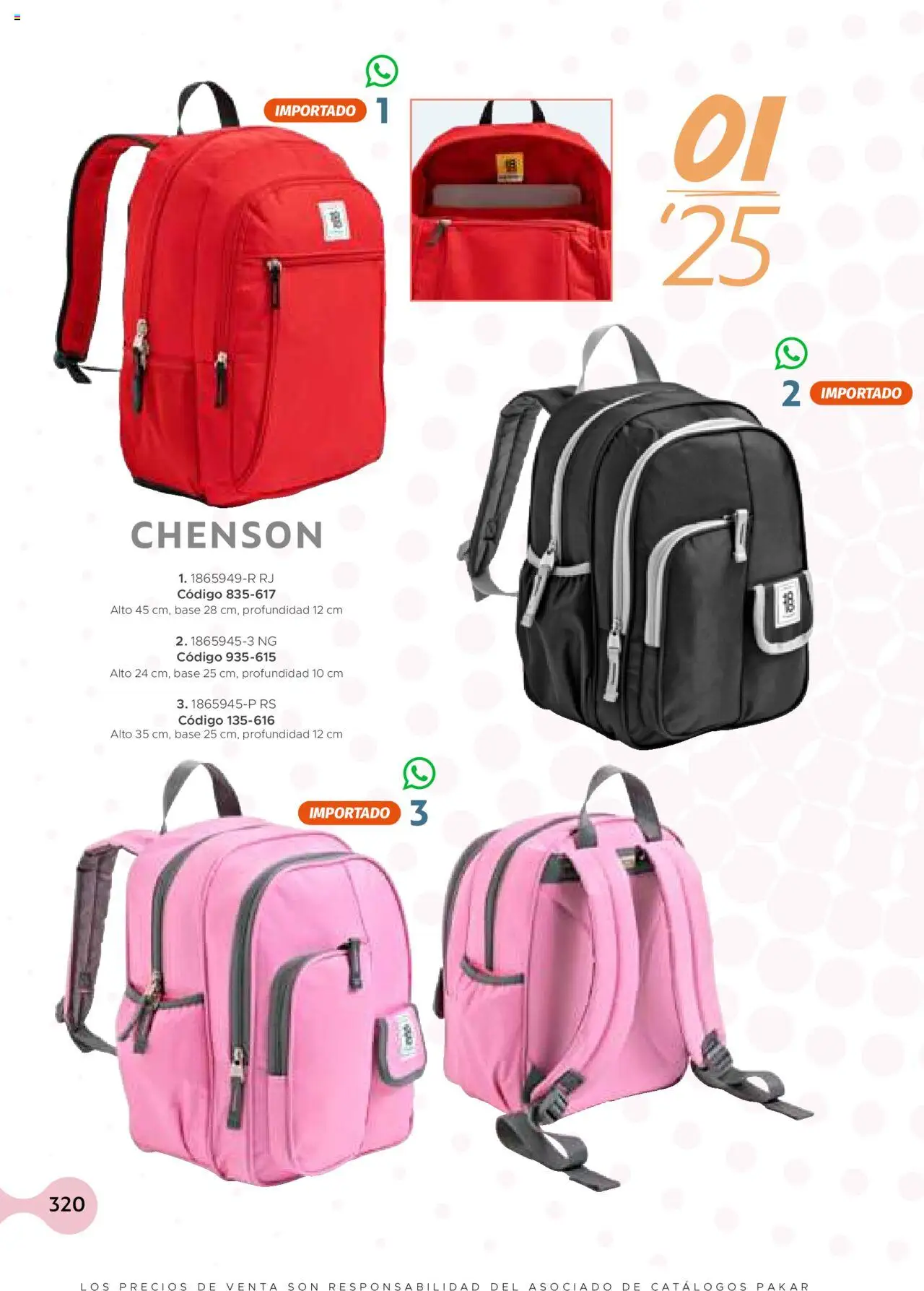 Nuevas ofertas de SC Pakar válidas en toda la República Mexicana desde el 24.07.2025. ¡Encuentra las mejores ofertas en SC Pakar - Catálogo Casual otoño / invierno! | Página: 320