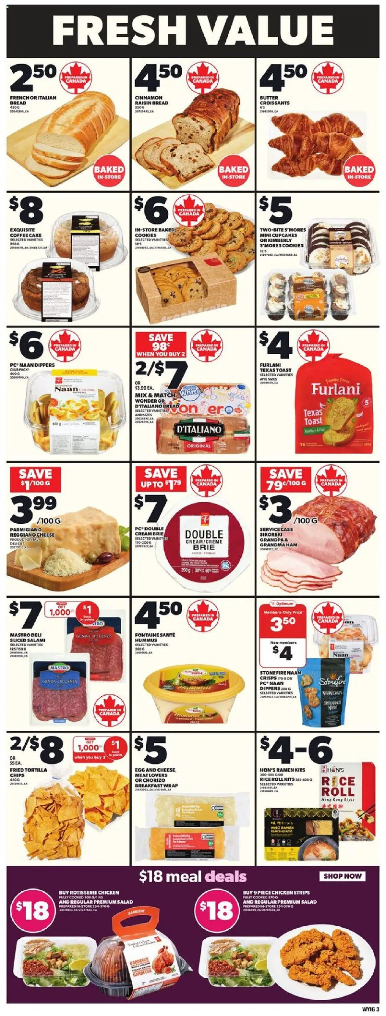 Independent Grocer flyer valid from 14.08.2025 | Page: 6 | Products: Rice, Coffee, Salami, Chicken