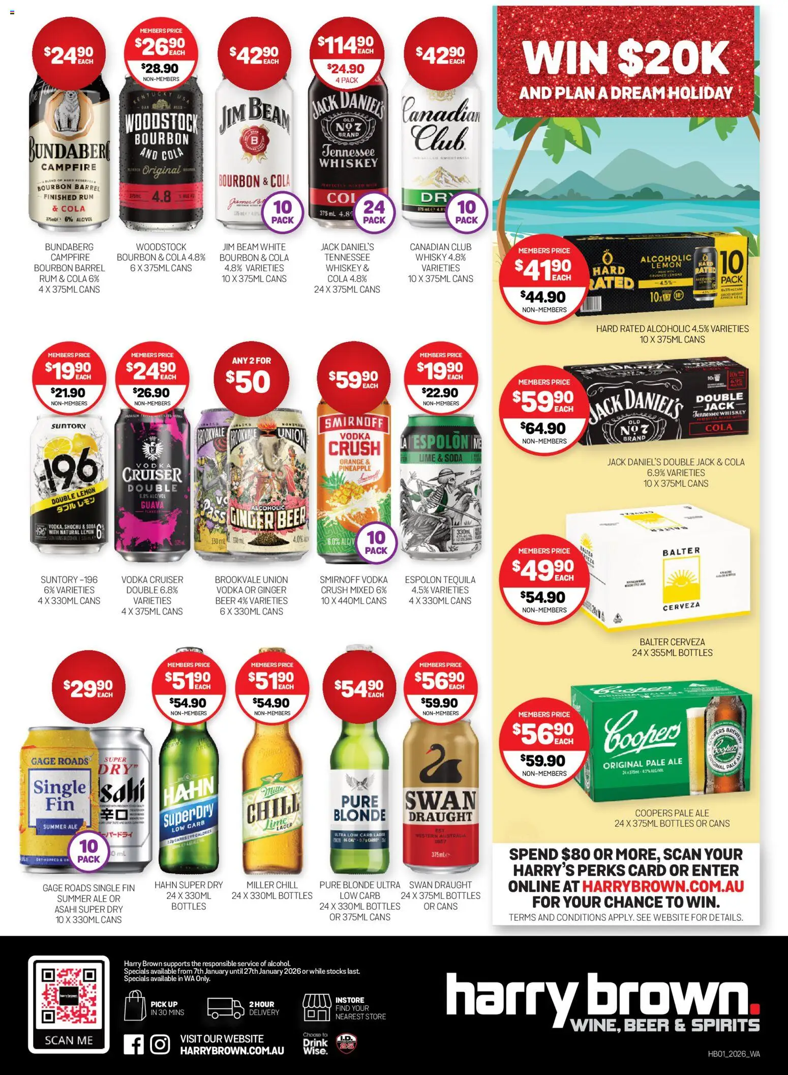 Harry Brown catalogue - valid from 07.01.2026 | Page: 4 | Products: Bourbon, Whiskey, Rum, Lime