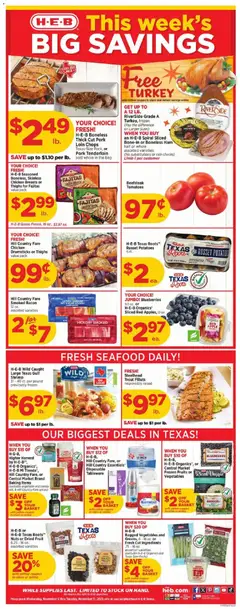 Preview of H-E-B weekly ads valid from 05.11.2025
