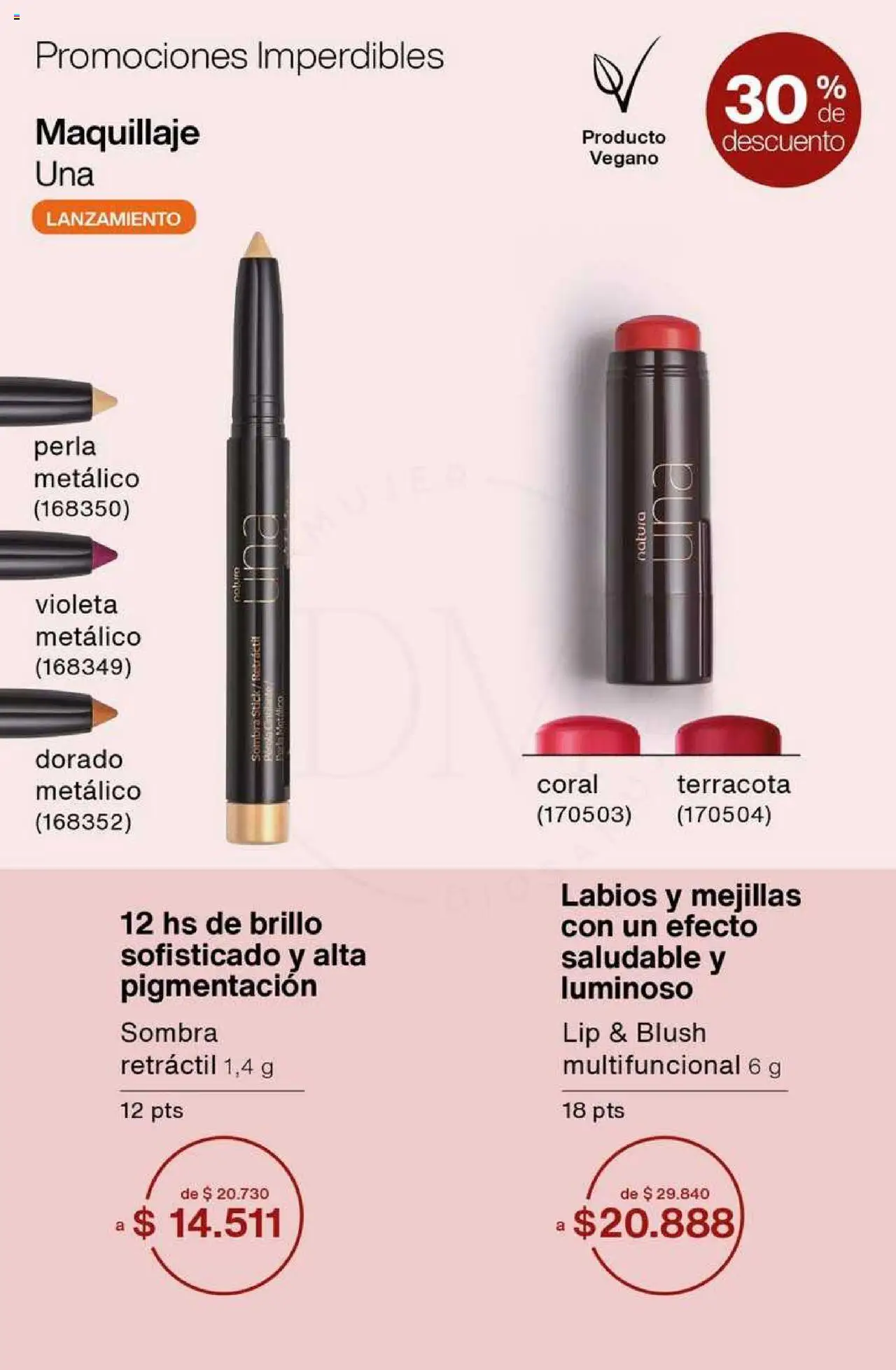 Catálogo Natura Ciclo 6 │ válido desde el 03.04.2025 | Página: 17 | Productos: Maquillaje, Sombra, Brillo