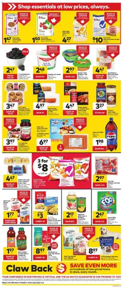 Giant Tiger flyer valid from 16.07.2025 | Page: 2 | Products: Fish, Cookies, Cheese, Beer