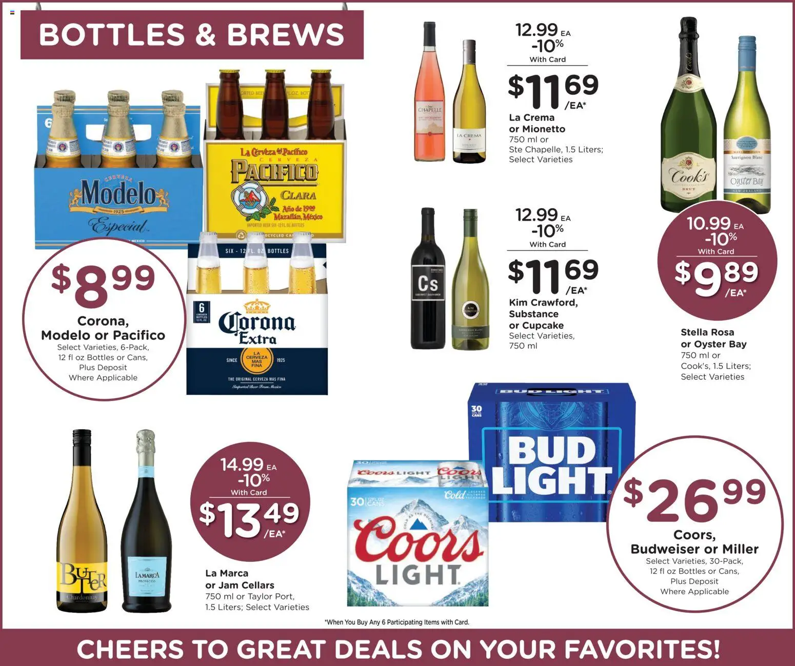 Fred Meyer Weekly Ad - valid from 29.04.2026 | Page: 15 | Products: Beer, Cap, Cupcake