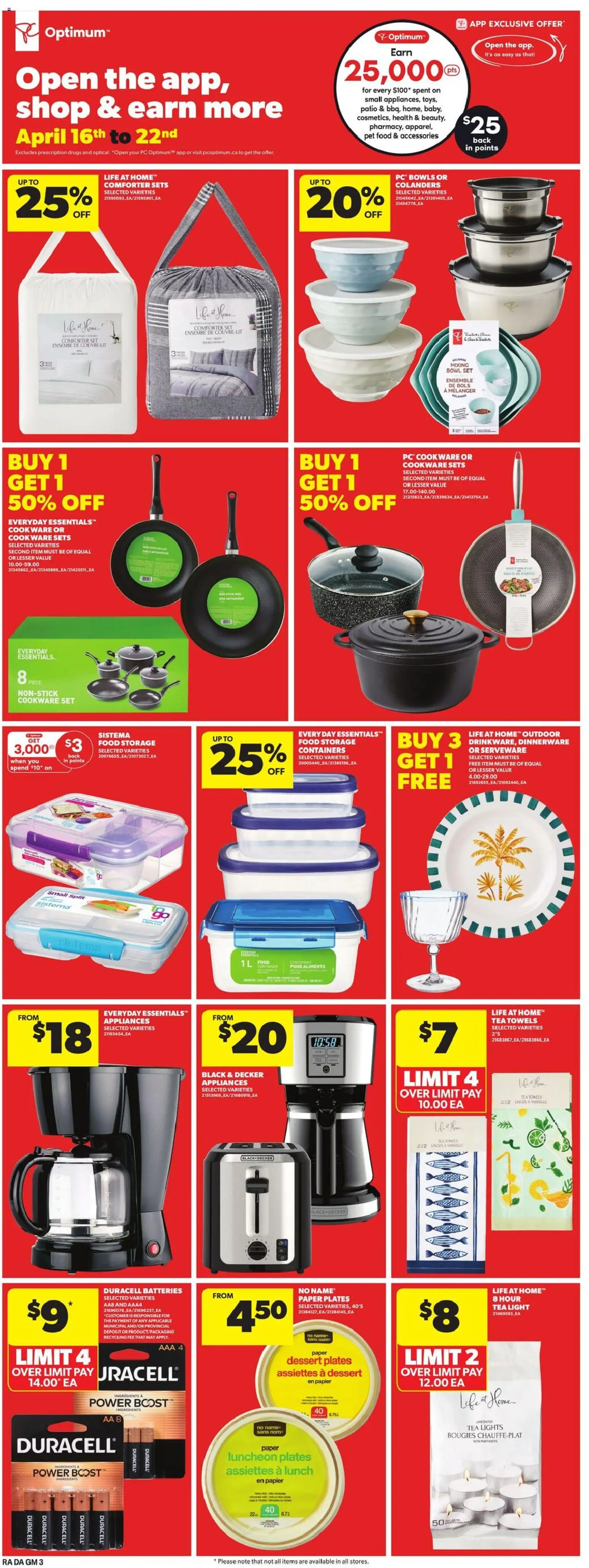 Atlantic Superstore flyer valid from 16.04.2026 | Page: 21 | Products: Tea, PC