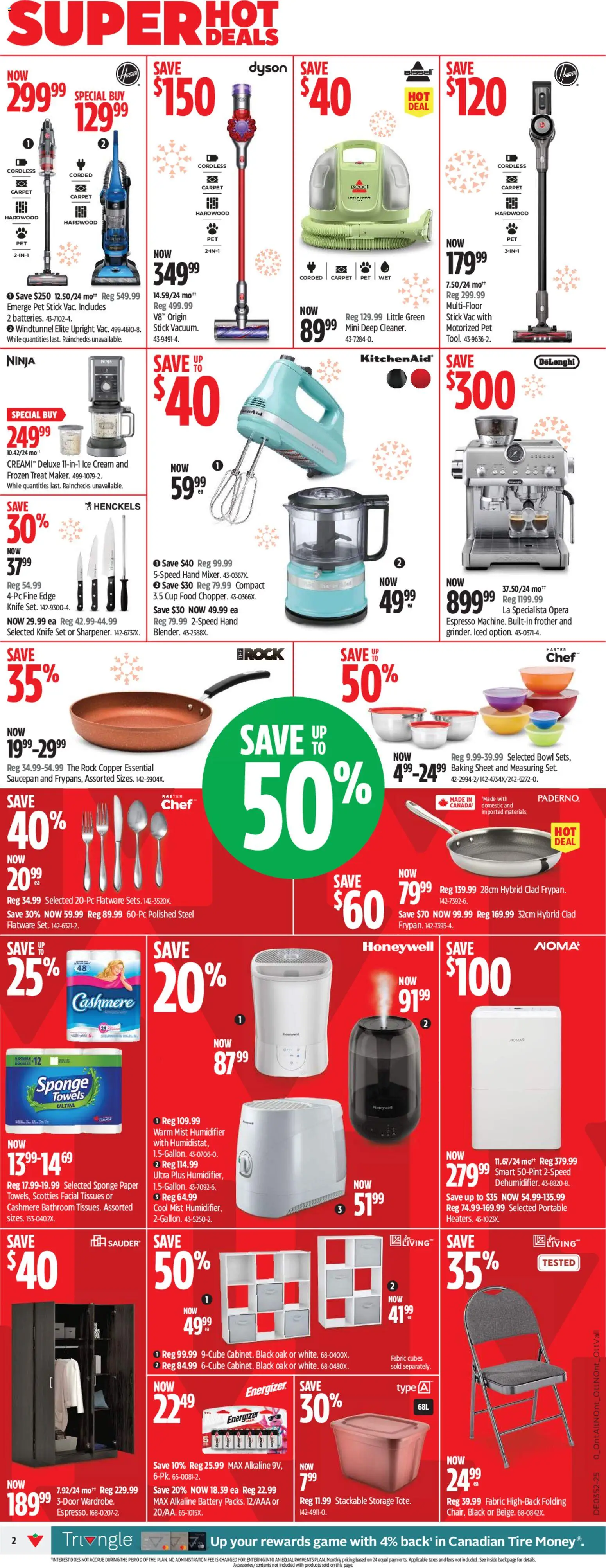 Canadian Tire flyer valid from 18.12.2025 | Page: 6 | Products: Cream, Ice cream, Game, Carpet