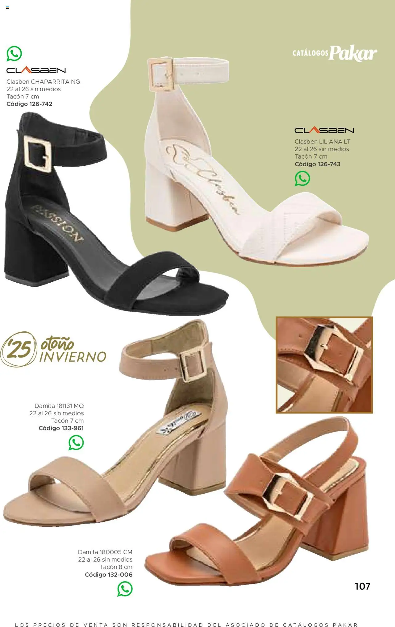 Nuevas ofertas de SC Pakar válidas en toda la República Mexicana desde el 24.07.2025. ¡Encuentra las mejores ofertas en SC Pakar Catálogo Mujer otoño / invierno! | Página: 107