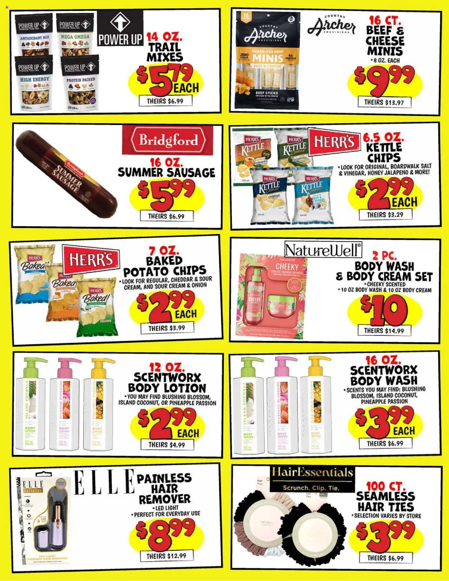 Ollie's Weekly Ad - valid from 27.12.2025 | Page: 2 | Products: Beef, Pineapple, Cream, Body Wash