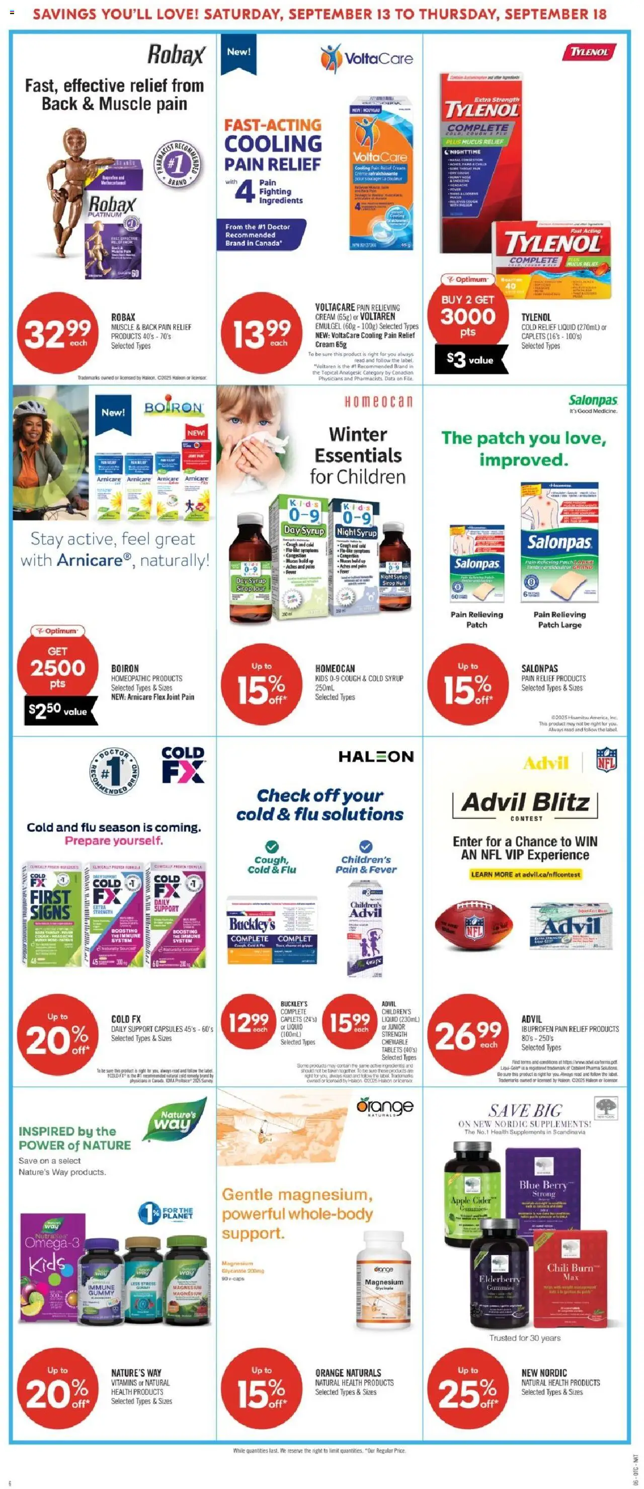 Shoppers flyer valid from 13.09.2025 | Page: 14 | Products: Cream