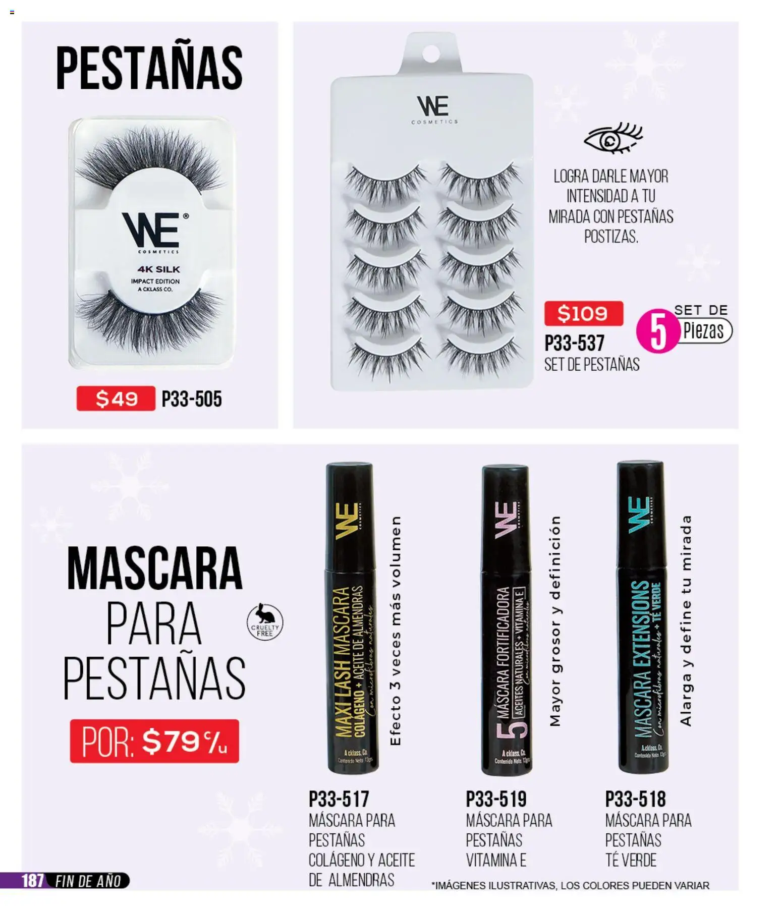 Nuevas ofertas de Cklass válidas en toda la República Mexicana desde el 15.12.2025. ¡Encuentra las mejores ofertas en Cklass catálogo Rebajas fin de año ropa! | Página: 188 | Productos: Almendras, Máscara, Aceite, Té