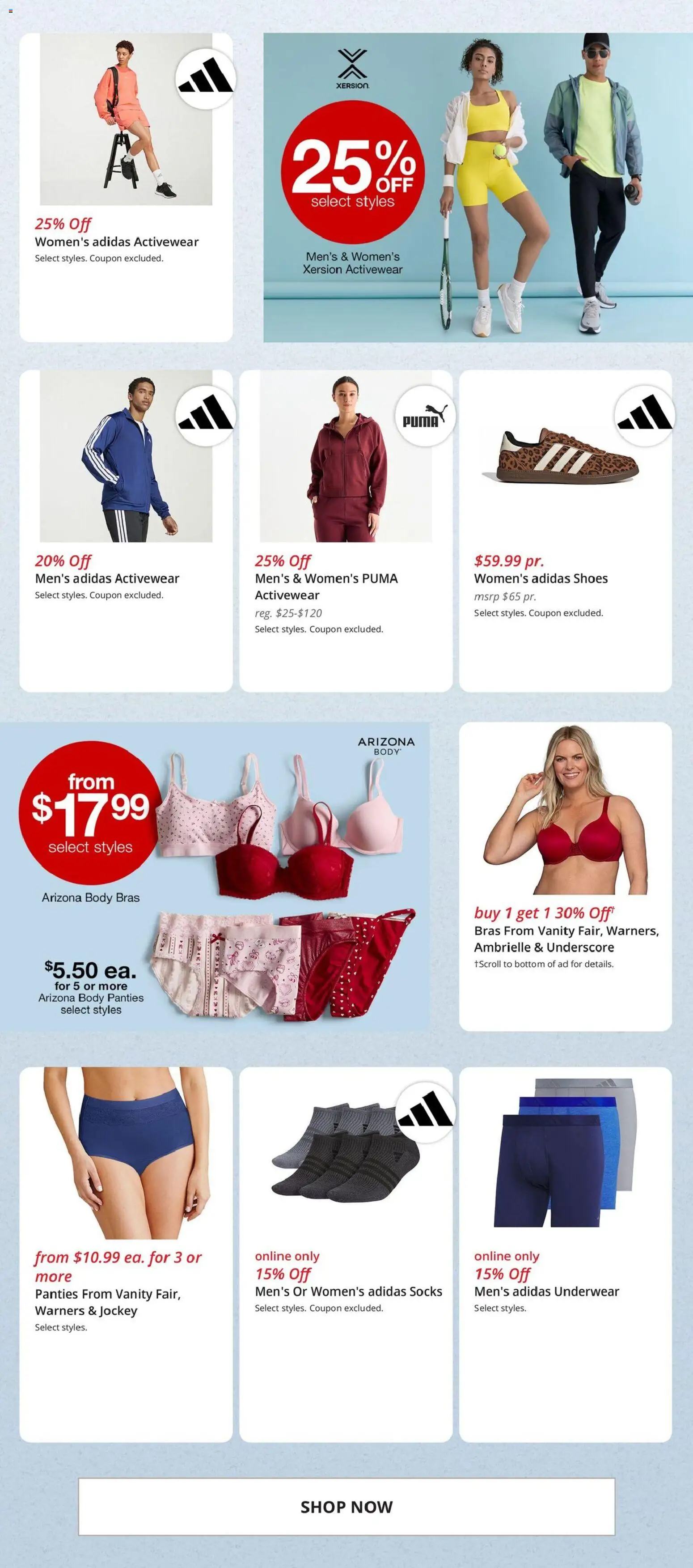 JCPenney Weekly Ad - valid from 17.02.2026 | Page: 5 | Products: Underwear, Panties, Socks