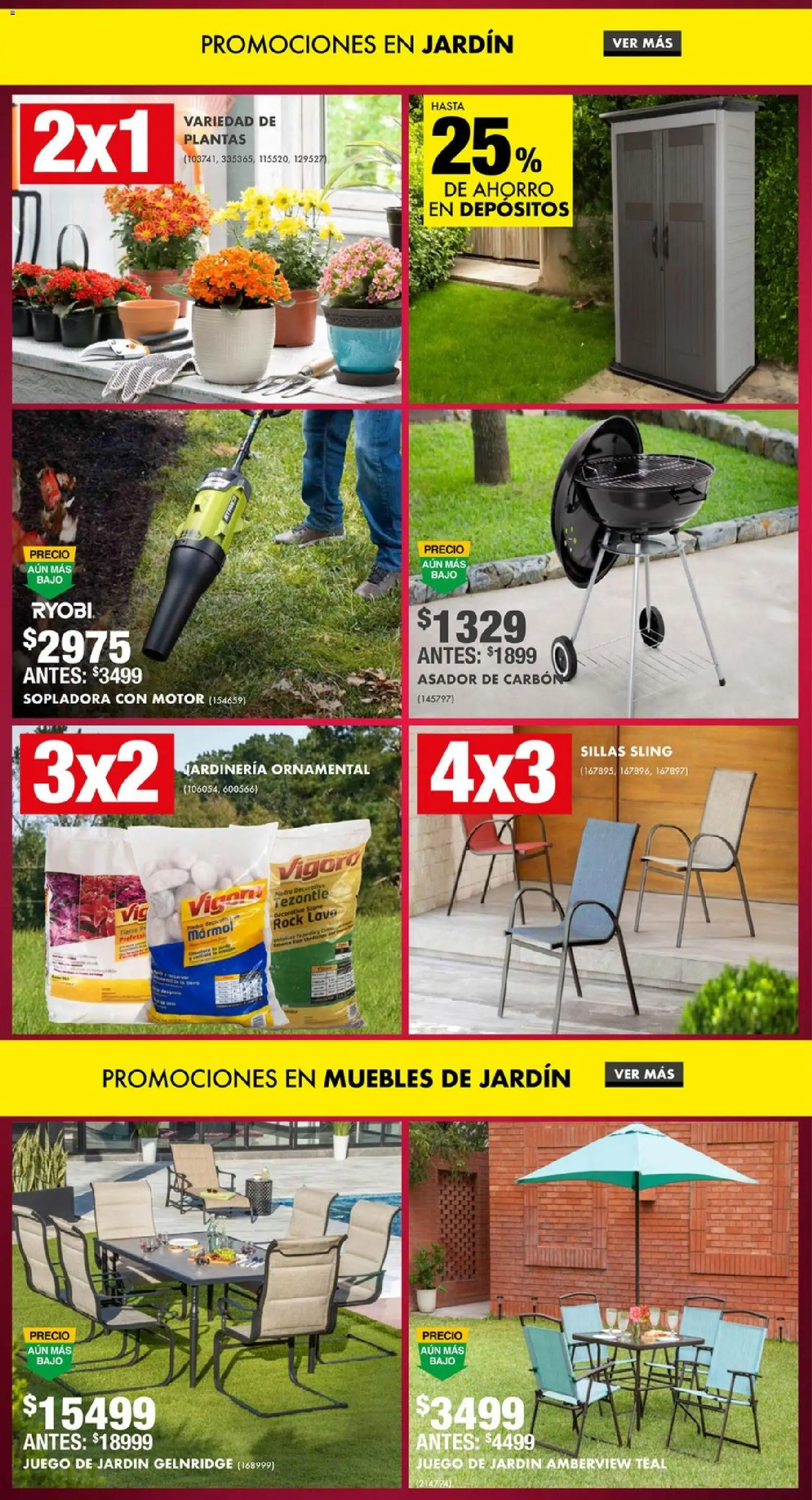 Nuevas ofertas de Home Depot válidas en toda la República Mexicana desde el 13.11.2025. ¡Encuentra las mejores ofertas en Home Depot Buen Fin! | Página: 11 | Productos: Juego