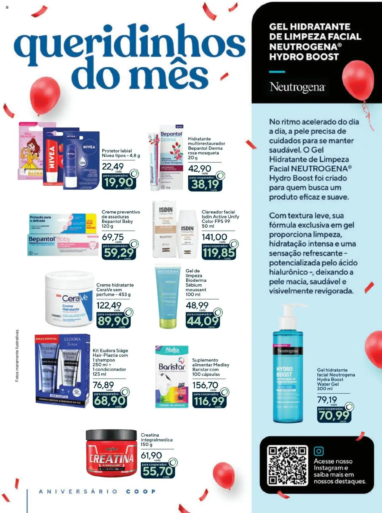 Coop Folheto - válido de 03.10.2025 | Página: 3 | Produtos: Creatina, Perfume, Creme, Protetor labial
