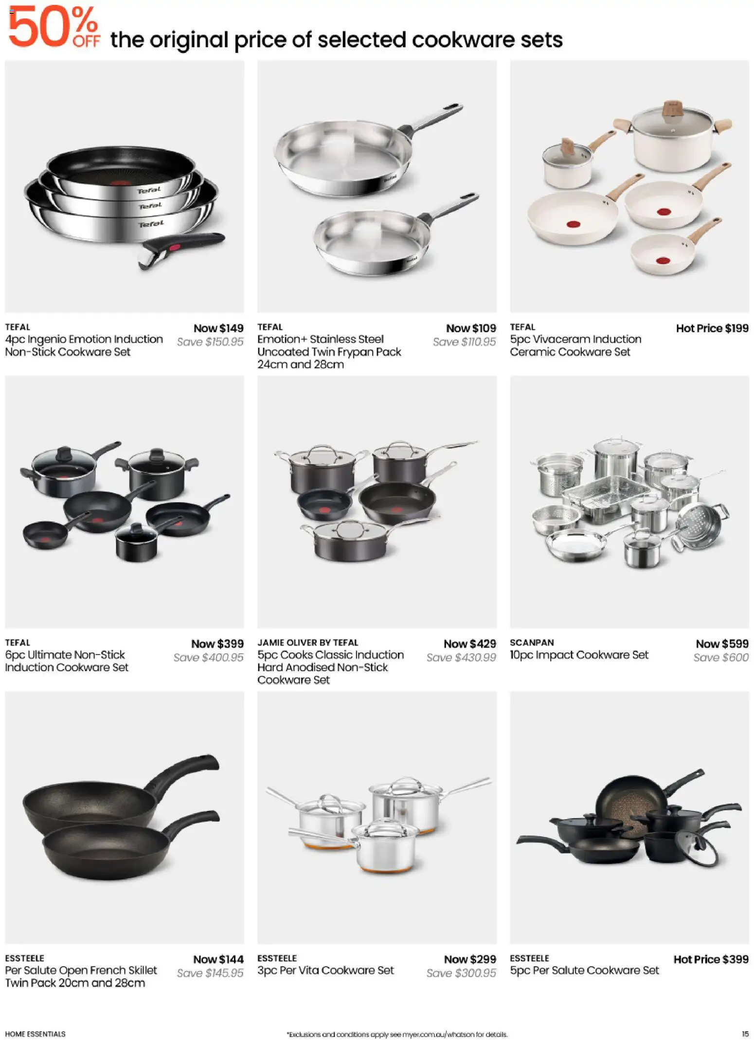 Myer catalogue - valid from 10.02.2026 | Page: 15 | Products: Cookware