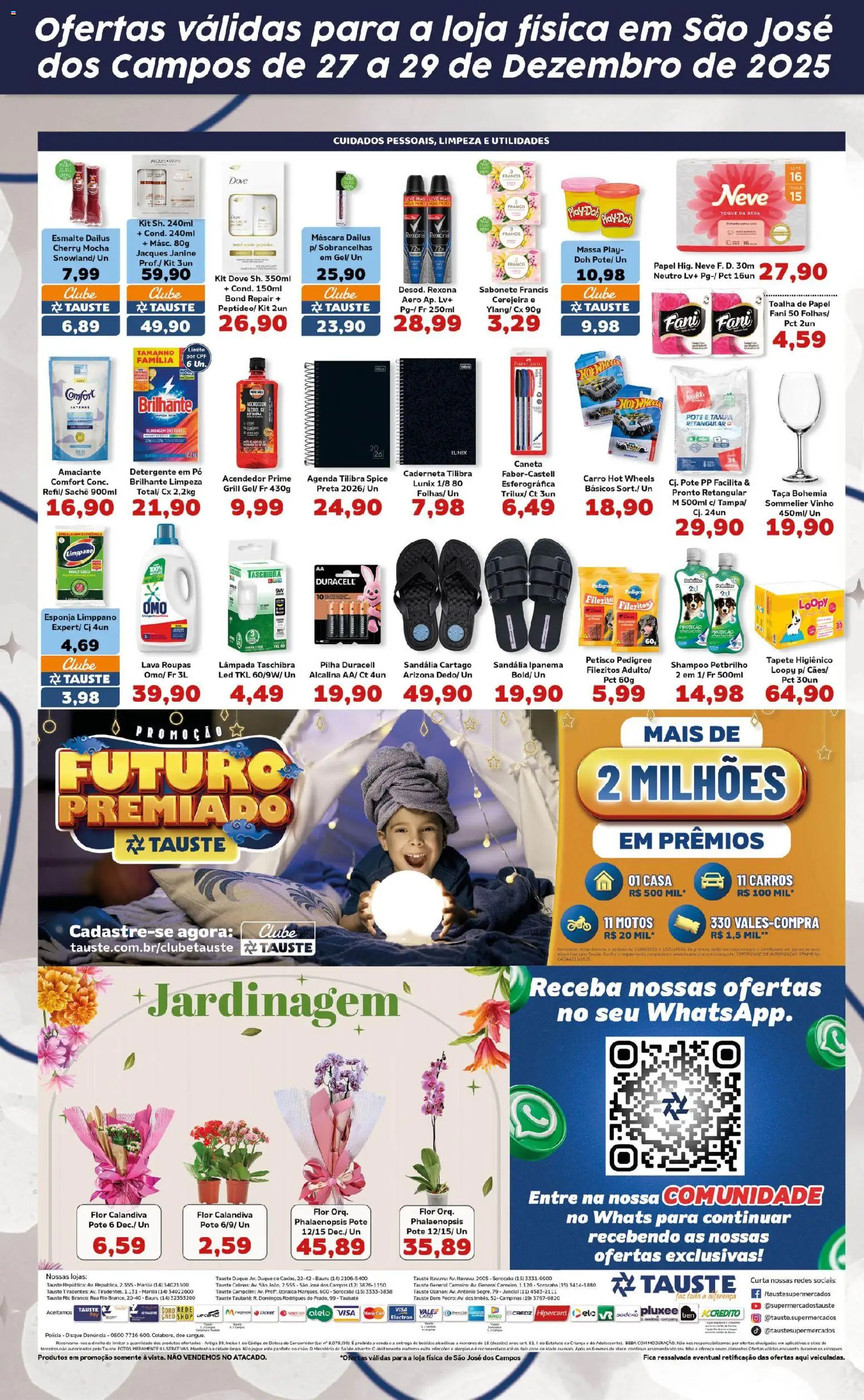 Tauste Folheto - válido de 27.12.2025 | Página: 5 | Produtos: Pó, Esponja, Detergente, Roupas