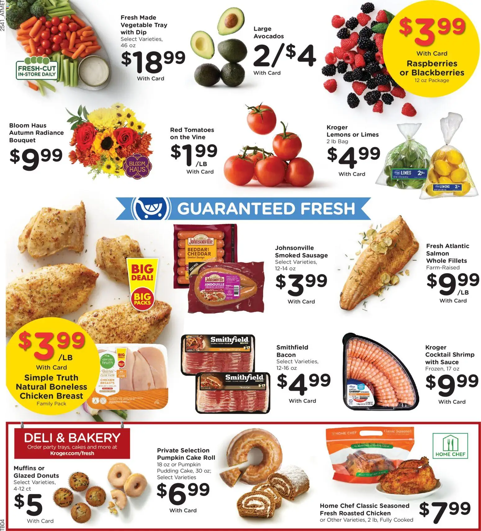 Kroger Black Friday - valid from 12.11.2025 | Page: 8 | Products: Tomatoes, Sauce, Sausage, Pumpkin