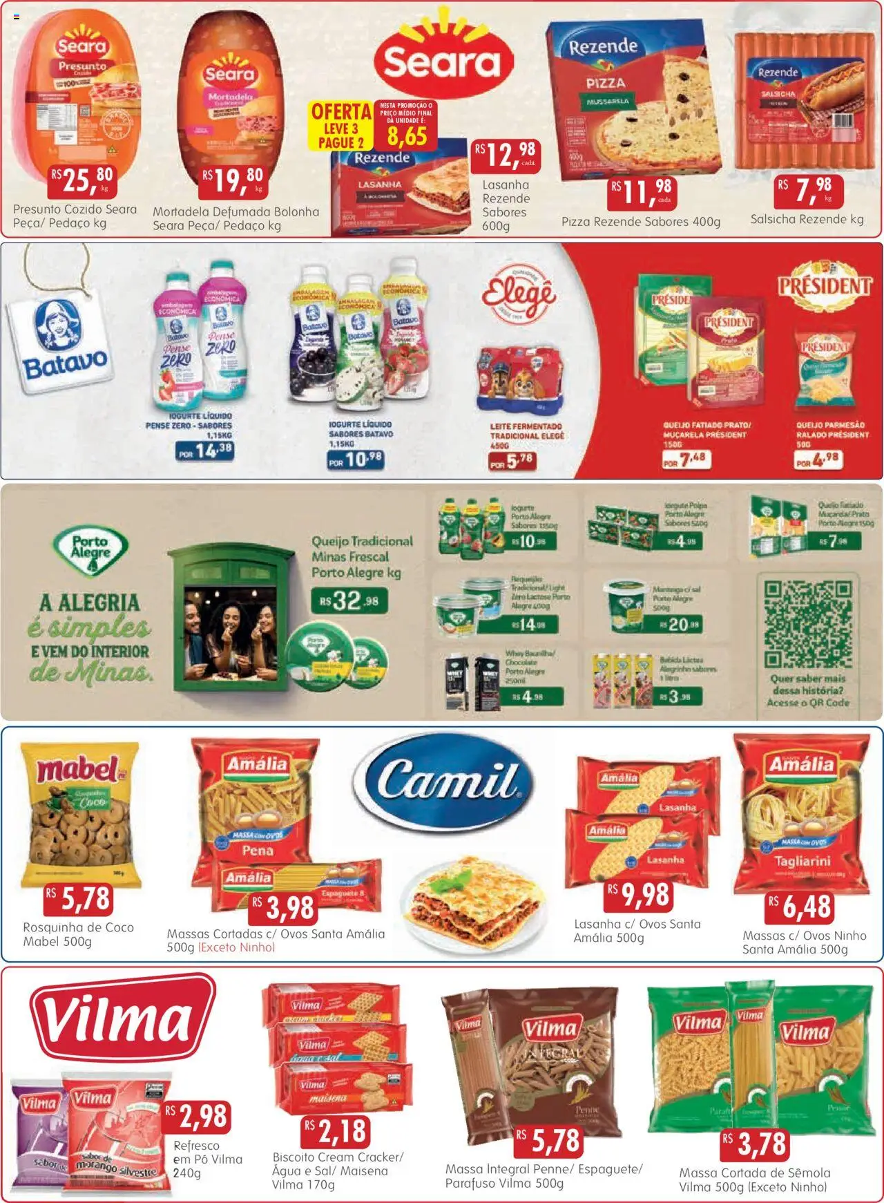 EPA Folheto - válido de 08.09.2025 | Página: 2 | Produtos: Iogurte, Massa, Lasanha, Mussarela