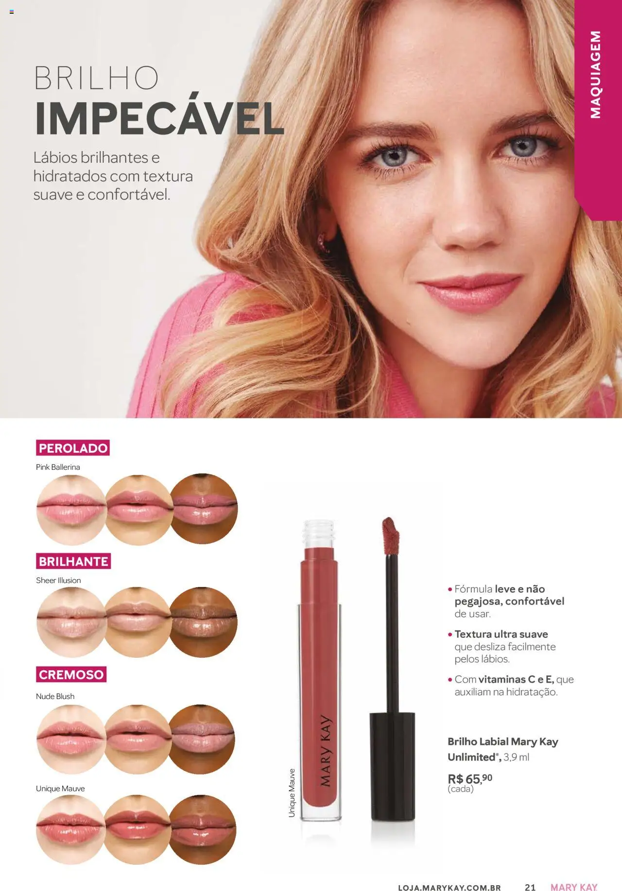 Mary Kay Folheto - válido de 01.10.2025 | Página: 21 | Produtos: Maquiagem, Blush