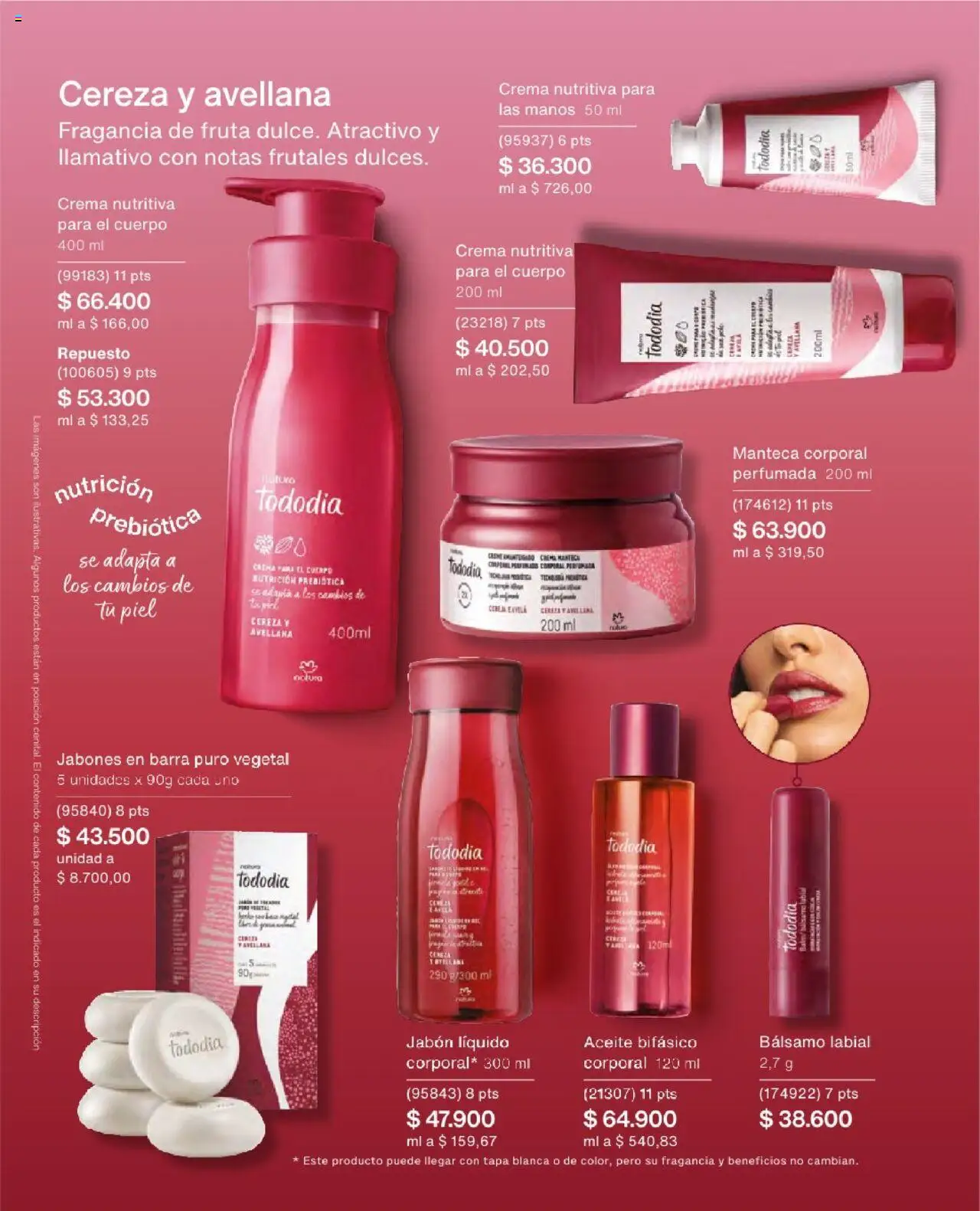 Natura revista - valida desde el 23.07.2025 | Página: 116 | Productos: Crema, Bálsamo, Jabón, Manteca