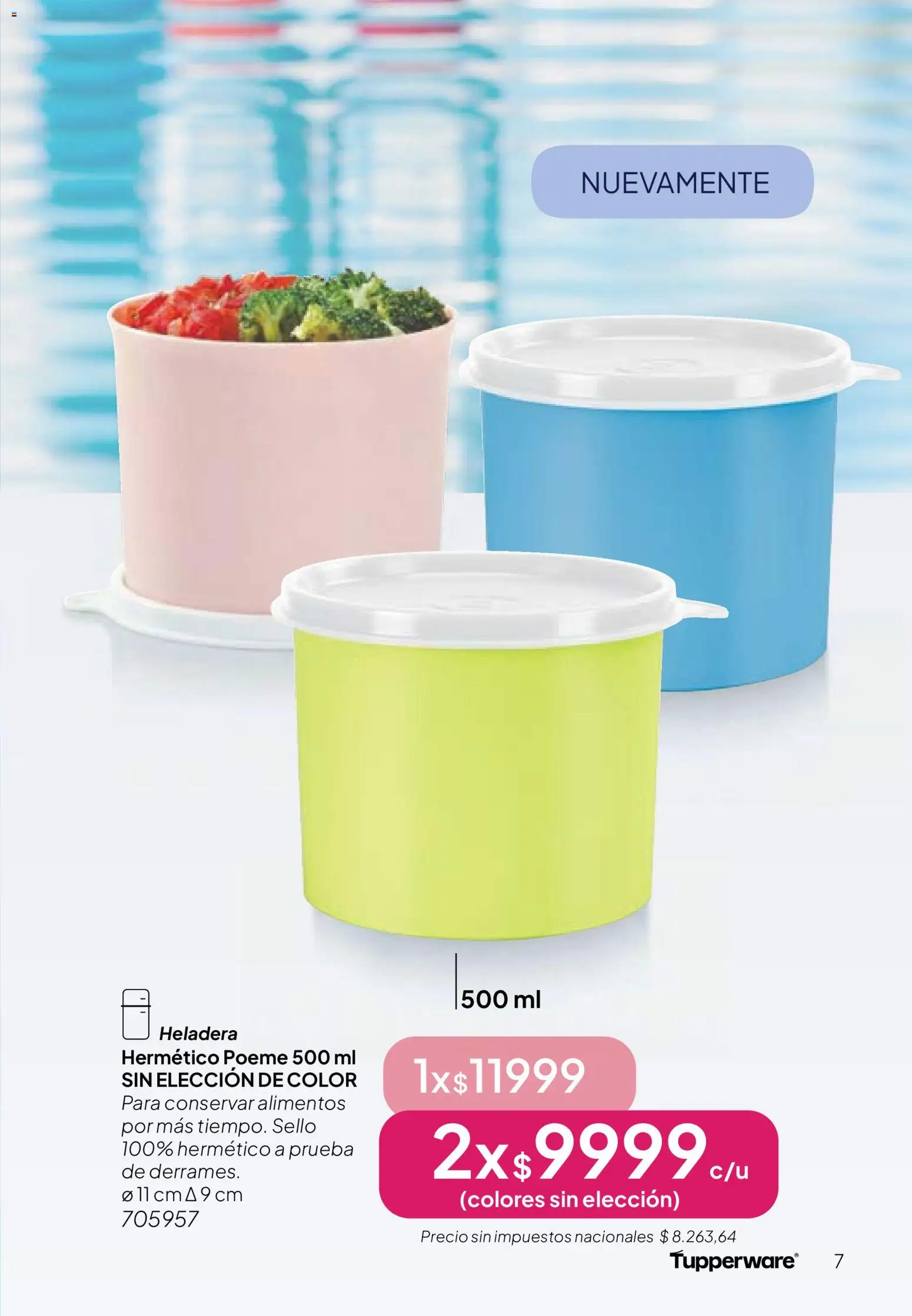 Tupperware Folleto │ válido desde el 10.04.2026 | Página: 8 | Productos: Heladera