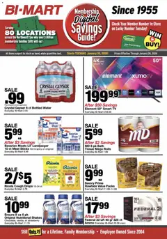 Preview of Bi-Mart weekly ads valid from 20.01.2026