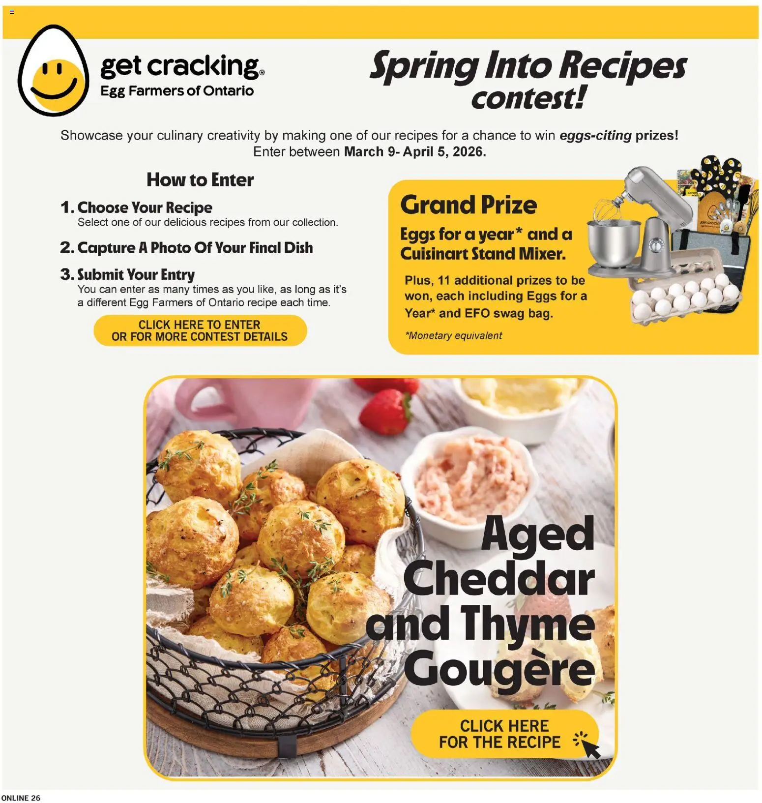 Fortinos flyer valid from 02.04.2026 | Page: 26 | Products: Eggs