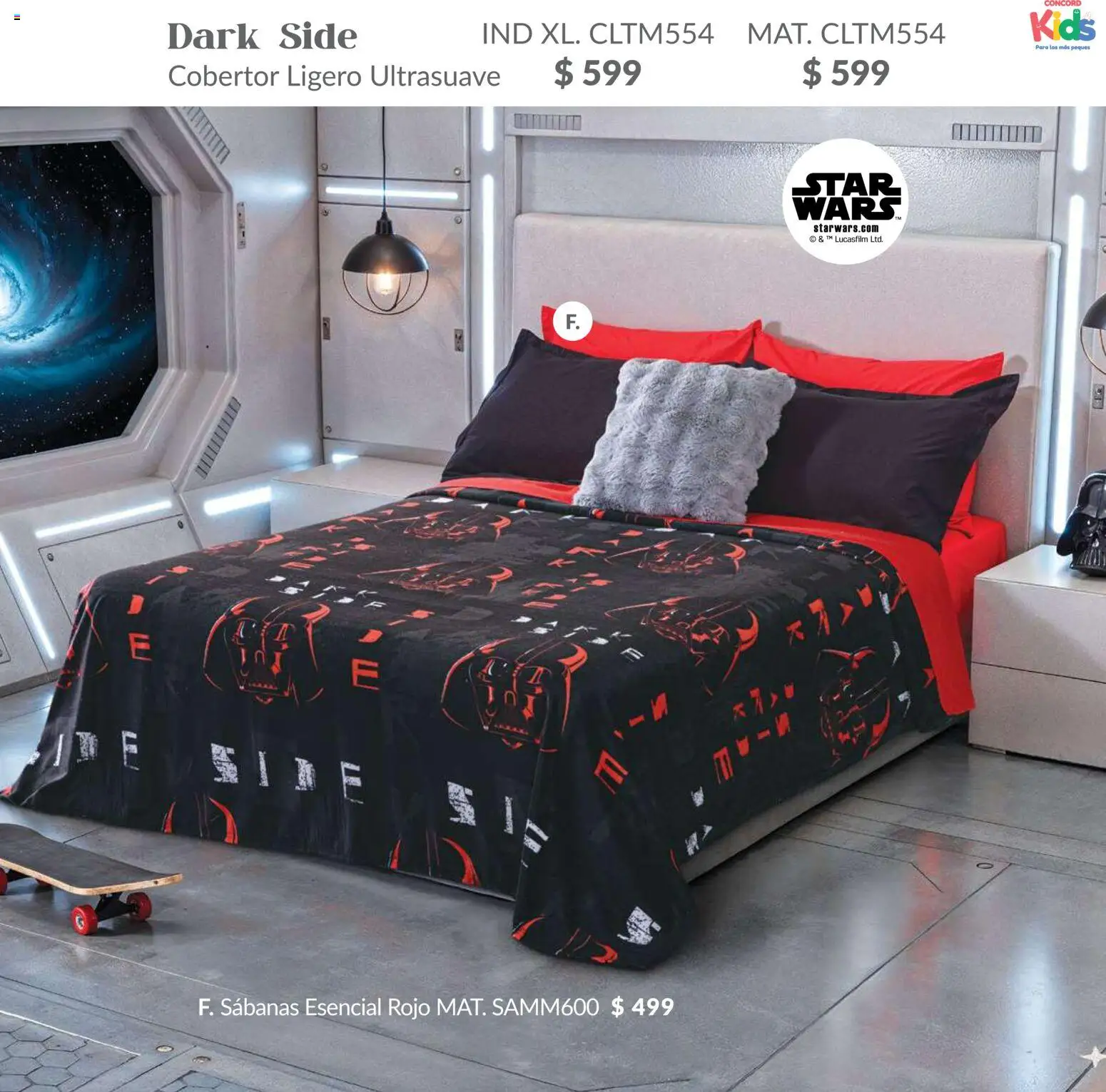 Nuevas ofertas de Colchas Concord válidas en toda la República Mexicana desde el 01.02.2026. ¡Encuentra las mejores ofertas en Colchas Concord catálogo Kids! | Página: 99 | Productos: Cobertor, Sabanas