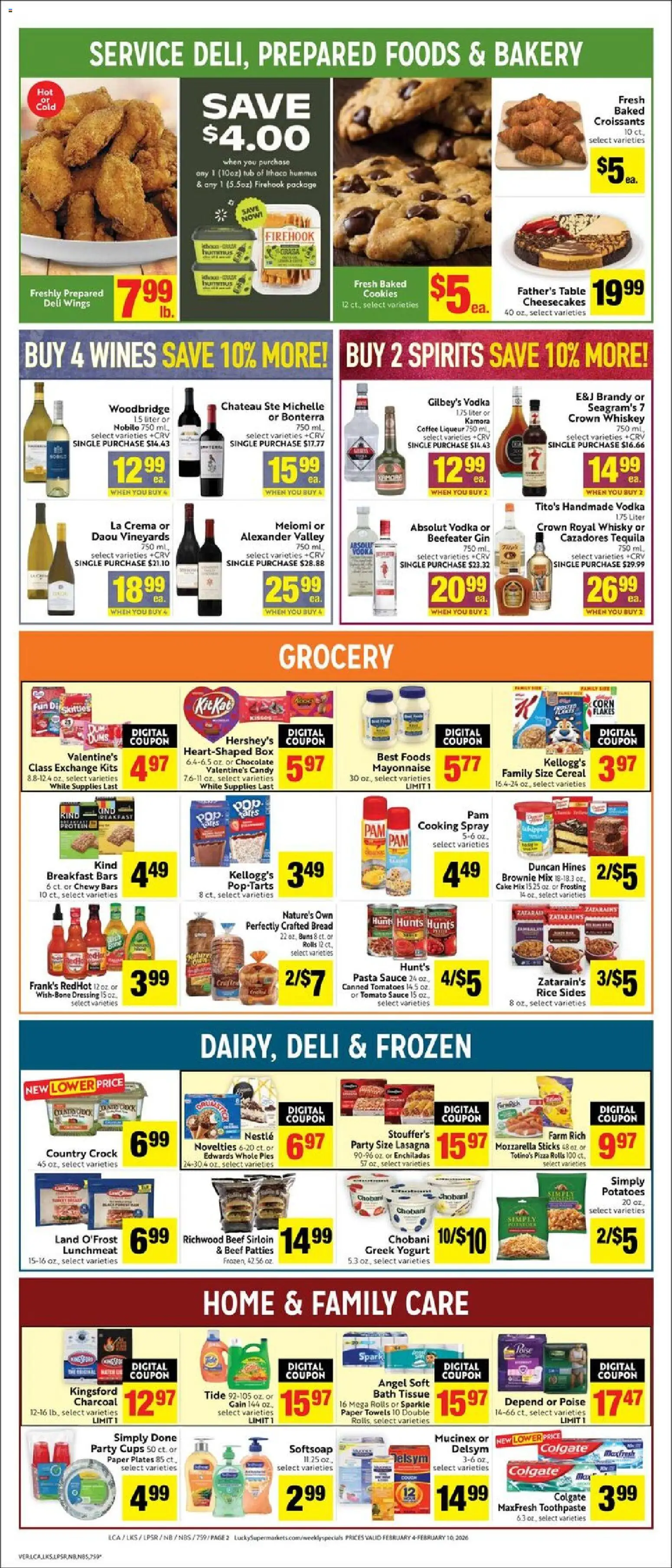 Lucky Supermarkets Weekly - CA - valid from 04.02.2026 | Page: 2