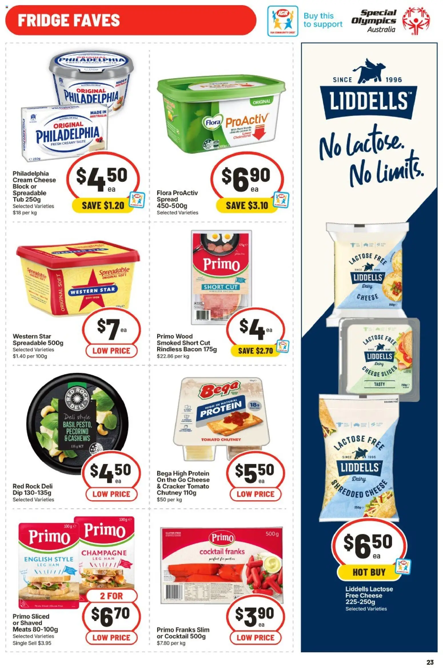IGA catalogue - valid from 29.04.2026 | Page: 24 | Products: Cheese, Ham, Cream, Wood