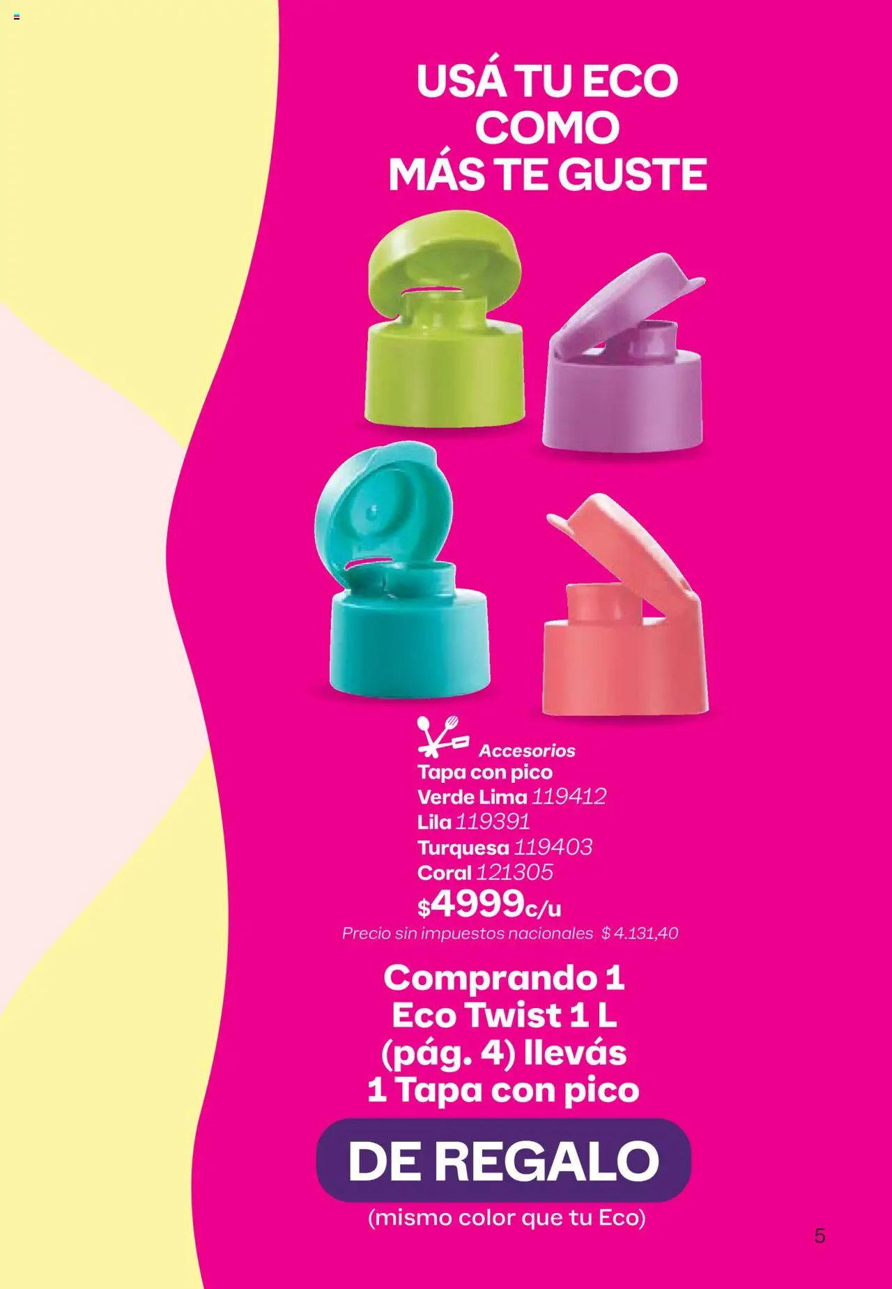 Tupperware - Campaña 17/2025 │ válido desde el 13.10.2025 | Página: 6 | Productos: Pico, Lima, Té