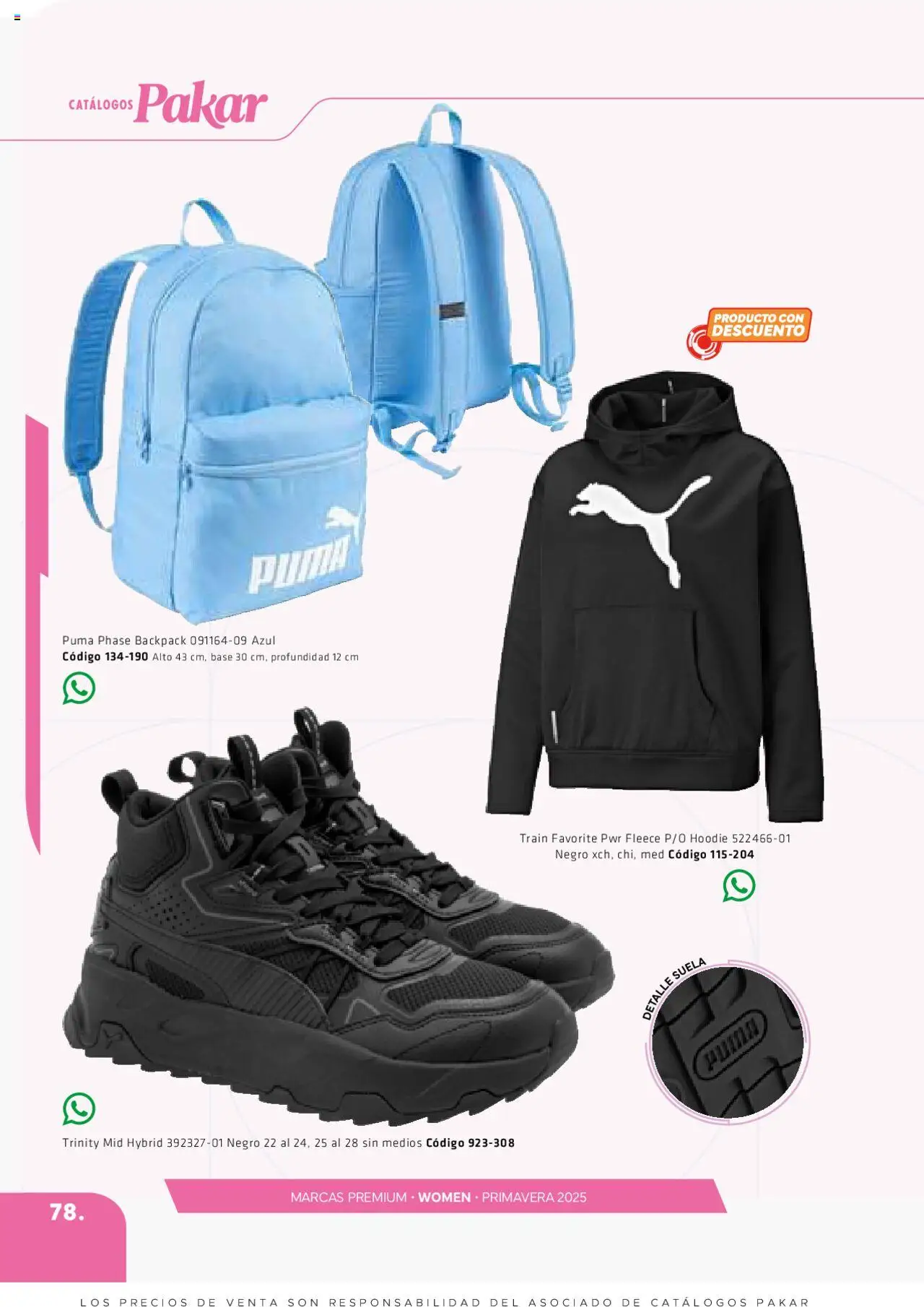 Nuevas ofertas de SC Pakar válidas en toda la República Mexicana desde el 06.03.2025. ¡Encuentra las mejores ofertas en SC Pakar catálogo Women! | Página: 78