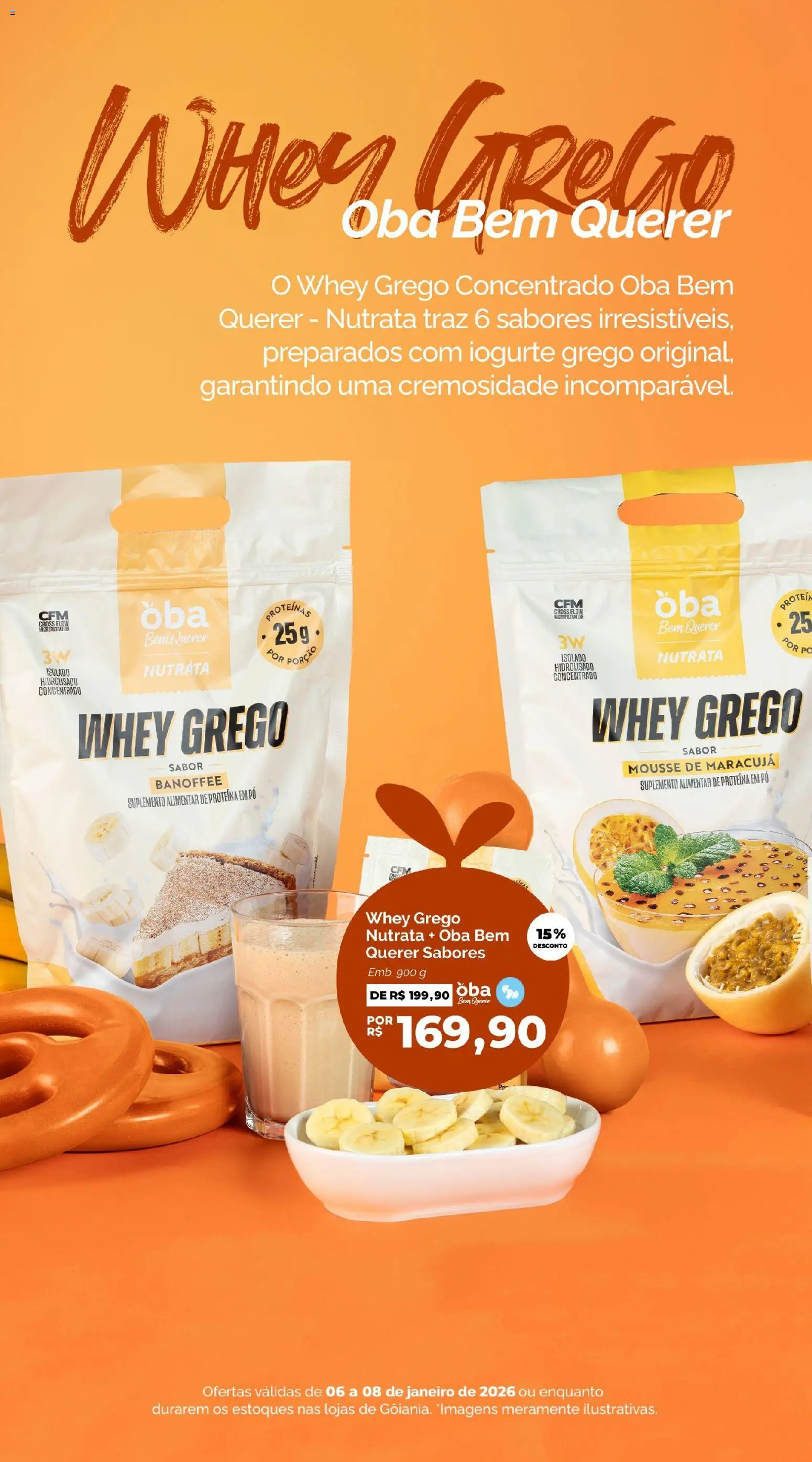 Oba Hortifruti Folheto - válido de 06.01.2026 | Página: 2 | Produtos: Mousse, Maracujá, Iogurte, Iogurte grego