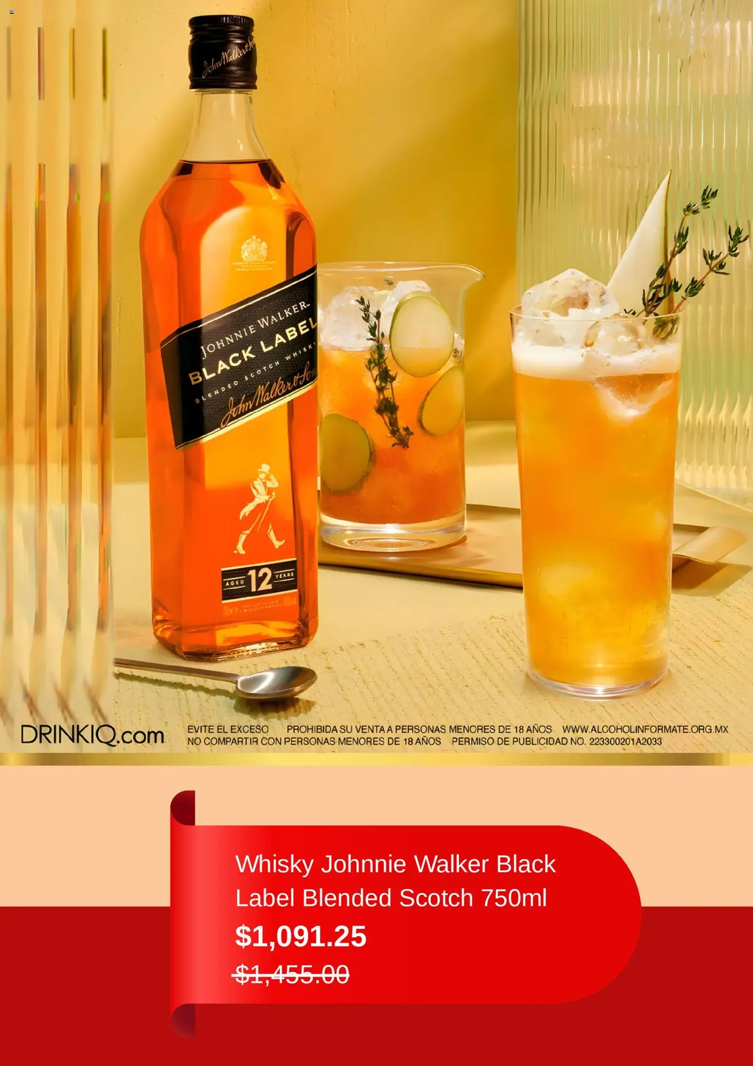 Nuevas ofertas de Chedraui válidas en toda la República Mexicana desde el 27.11.2025. ¡Encuentra las mejores ofertas en Chedraui Black Friday! | Página: 3 | Productos: Whisky