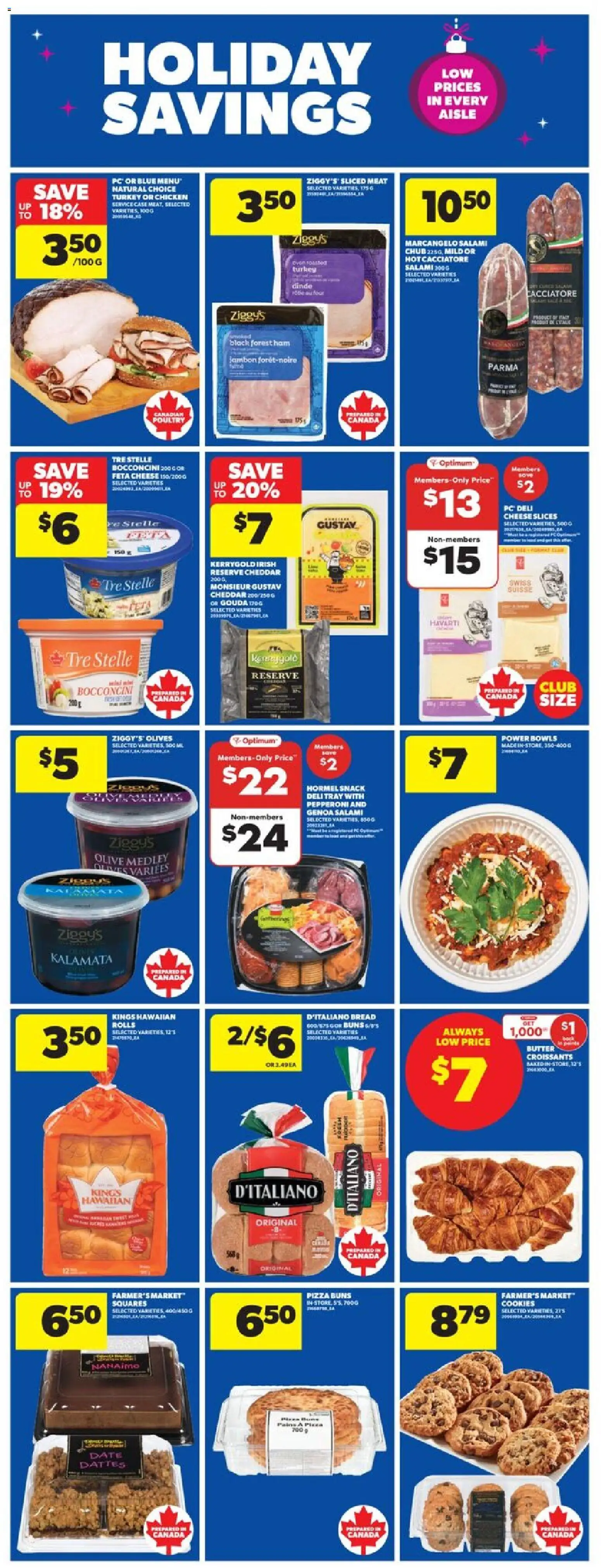 Real Canadian Superstore flyer valid from 13.11.2025 | Page: 19 | Products: Cookies, PC, Cheese, Chicken
