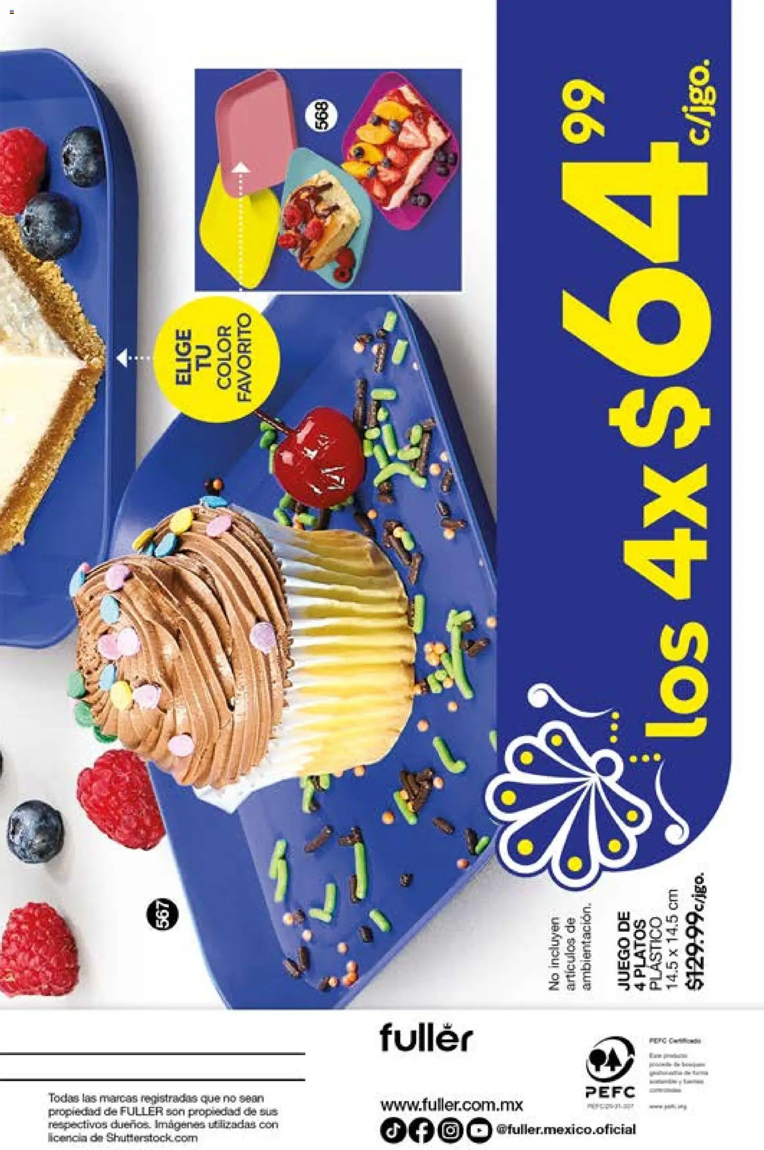 Nuevas ofertas de Fuller válidas en toda la República Mexicana desde el 01.04.2026. ¡Encuentra las mejores ofertas en Fuller campaña 26 2026! | Página: 209