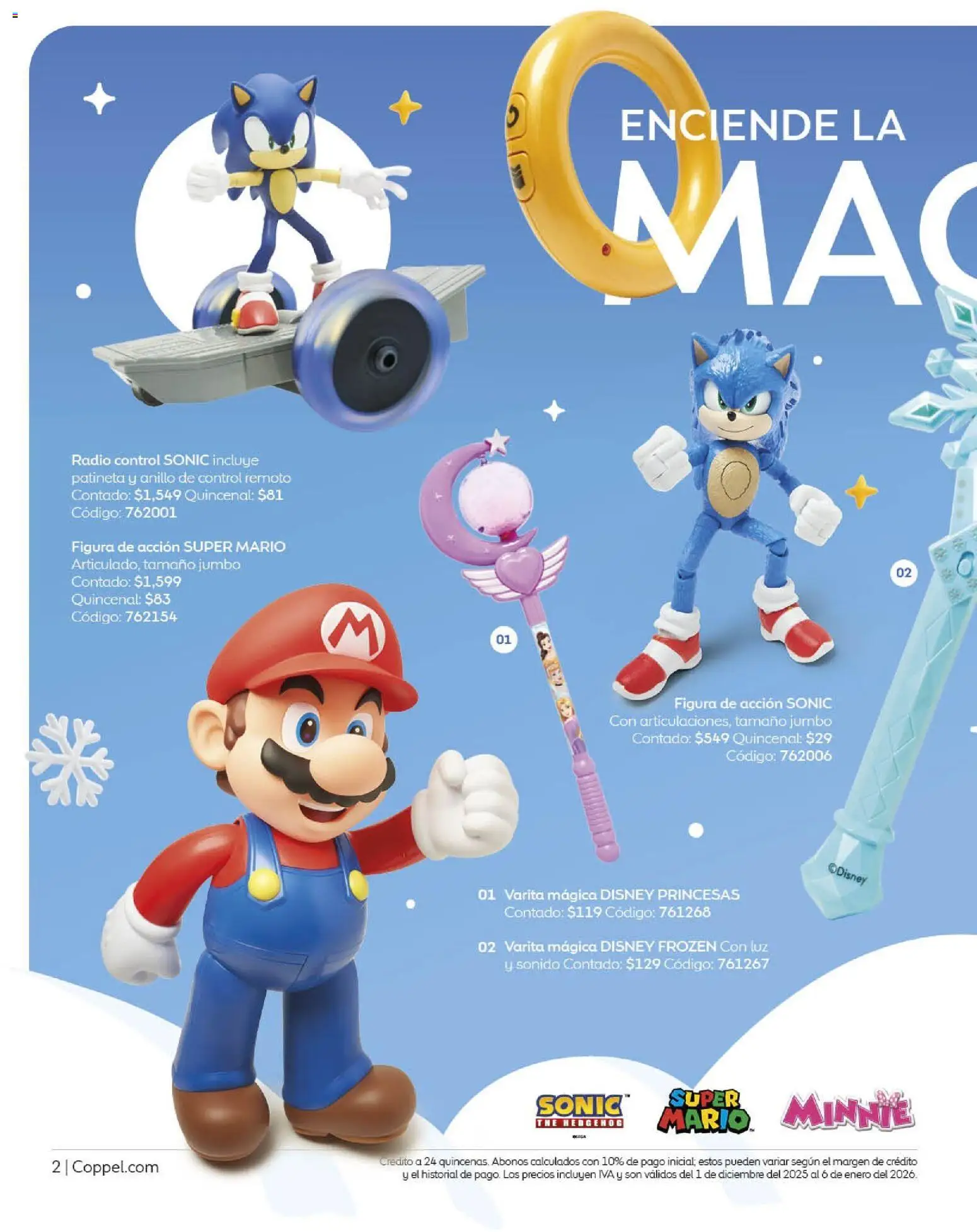 Nuevas ofertas de Coppel válidas en toda la República Mexicana desde el 01.12.2025. ¡Encuentra las mejores ofertas en Coppel catálogo Regalos A Lo Grande! | Página: 2