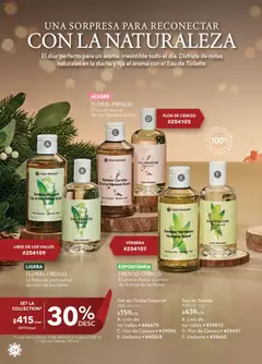 Vista previa de Yves Rocher campaña 16 2025, nuevo folleto de la tienda, válido en México a partir del 19.11.2025 | Página: 24 | Productos: Limón, Eau de toilette, Gel de ducha