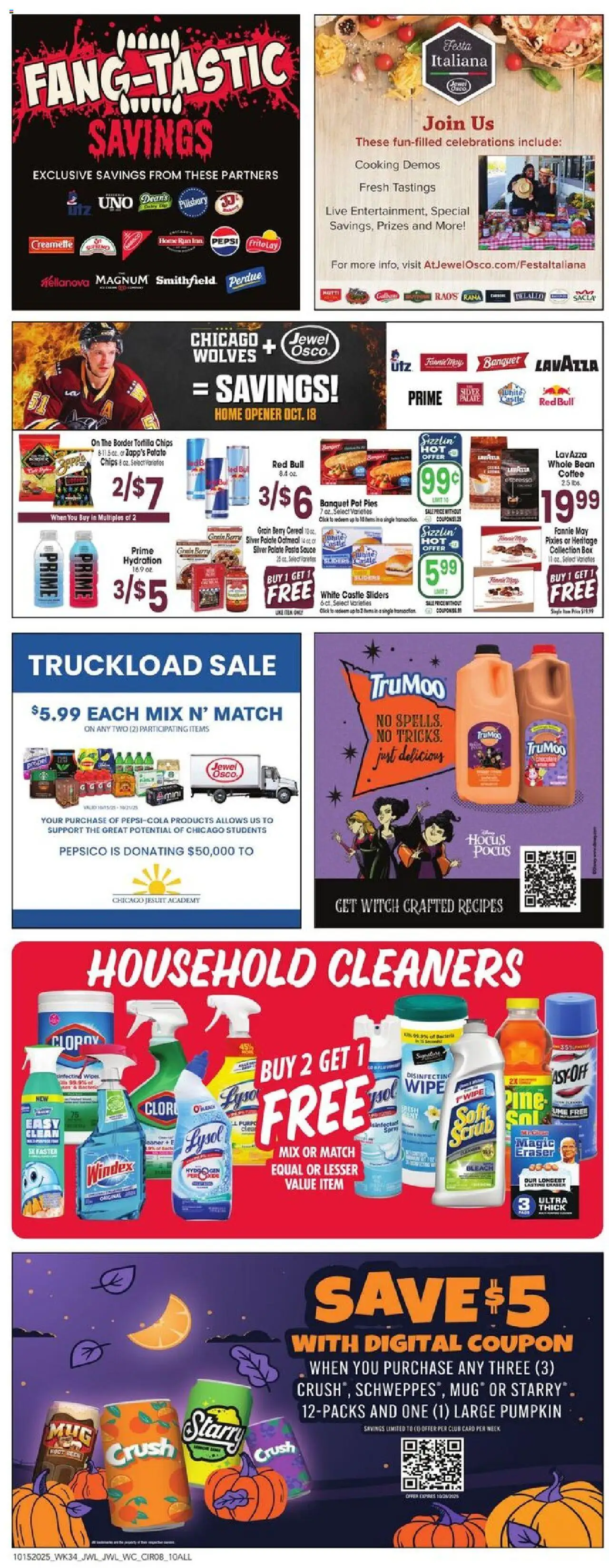 Jewel Osco Weekly Ad - valid from 15.10.2025 | Page: 8 | Products: Opener, Box, Coffee, Chips