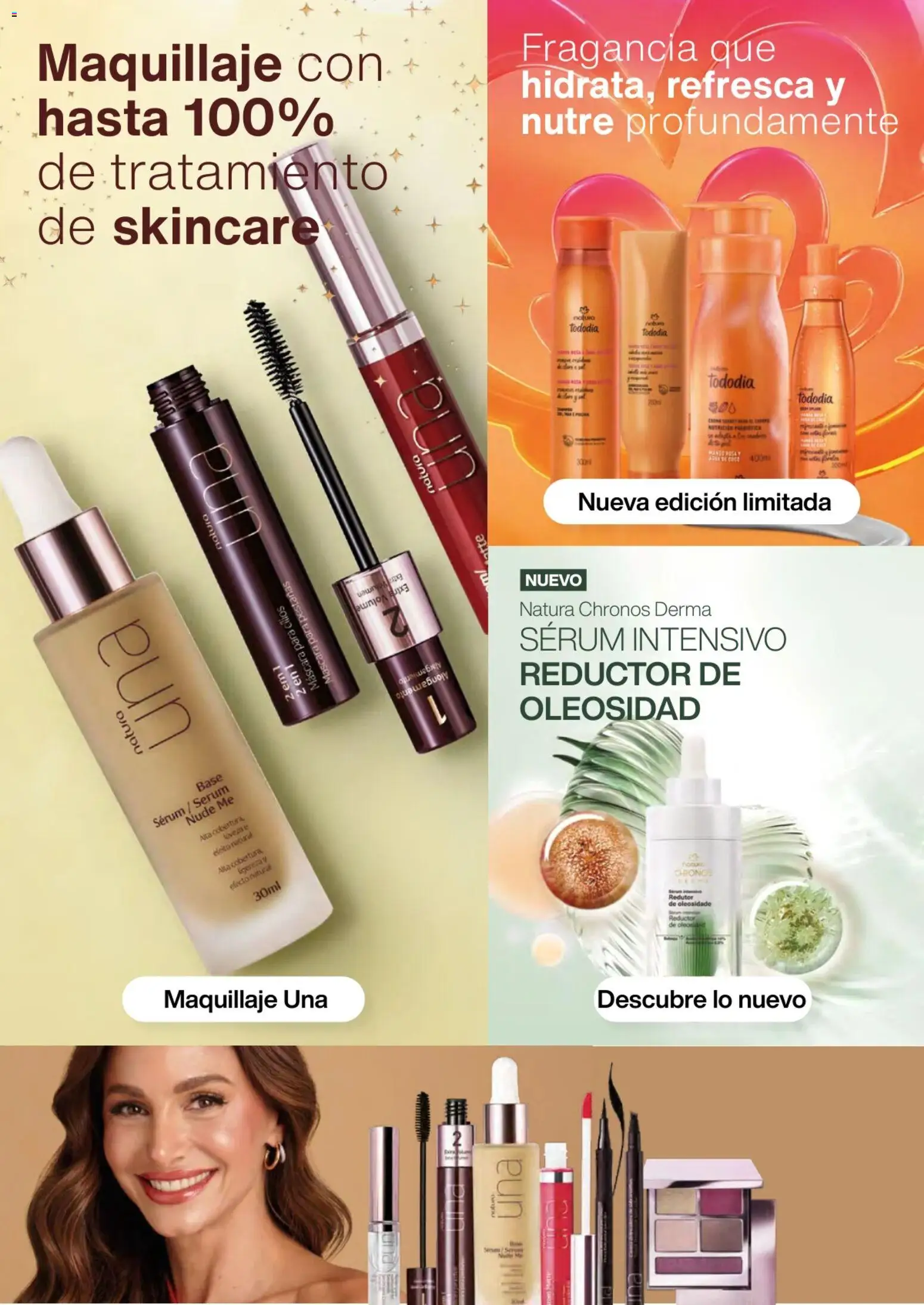 Natura revista - valida desde el 13.11.2025 | Página: 3 | Productos: Serum, Fragancia, Maquillaje, Máscara