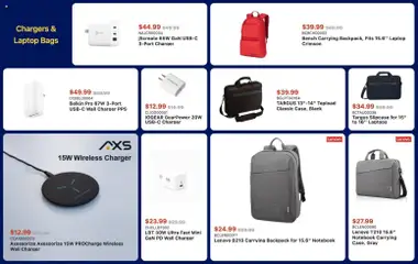 Preview of Canada Computers - Weekly flyer from shop Canada Computers valid from 12.12.2025 | Page: 22 | Products: Backpack, Notebook