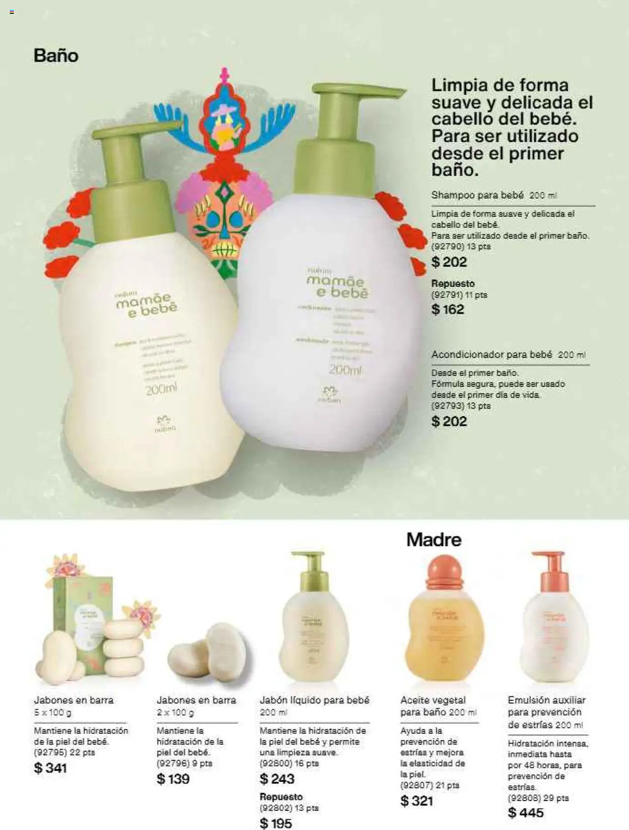 Nuevas ofertas de Natura válidas en toda la República Mexicana desde el 17.09.2025. ¡Encuentra las mejores ofertas en Natura - Campaña 15 2025! | Página: 165 | Productos: Aceite, Emulsión, Baño, Jabón