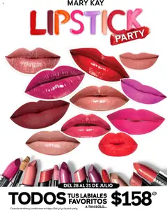 Vista previa de Mary Kay catálogo, nuevo folleto de la tienda, válido en México a partir del 28.07.2025