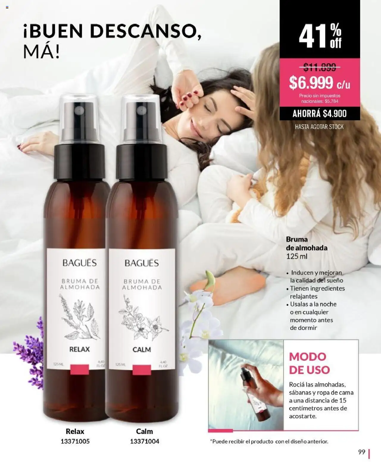 Bagués - Catálogo │ válido desde el 22.09.2025 | Página: 99 | Productos: Cama, Almohada, Bruma, Ropa