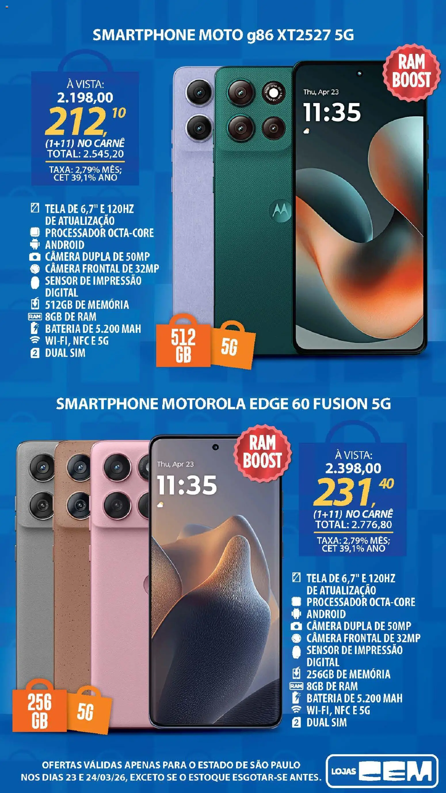 Lojas Cem Folheto - válido de 23.03.2026 | Página: 11