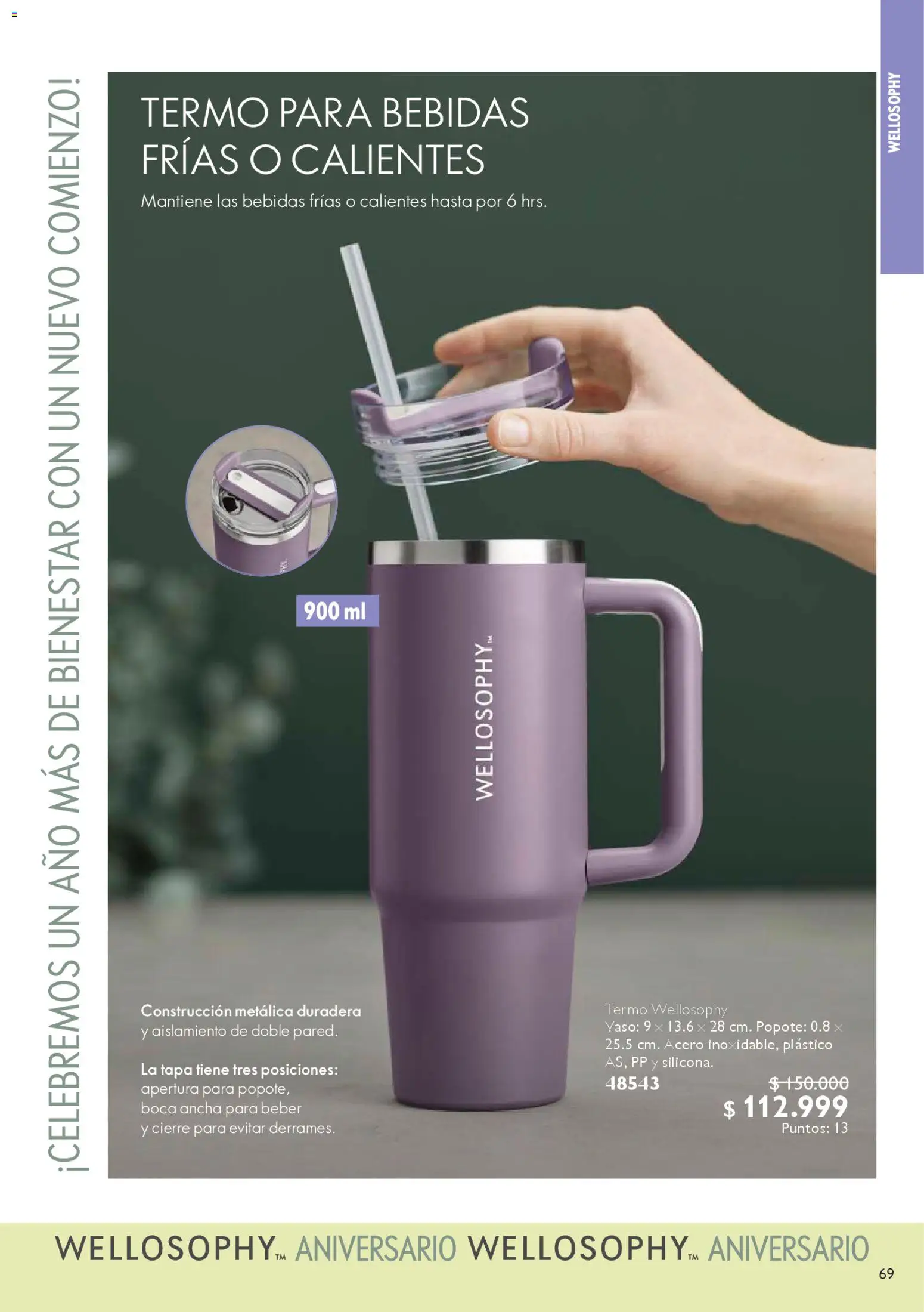 Oriflame revista - valida desde el 27.12.2025 | Página: 69 | Productos: Termo