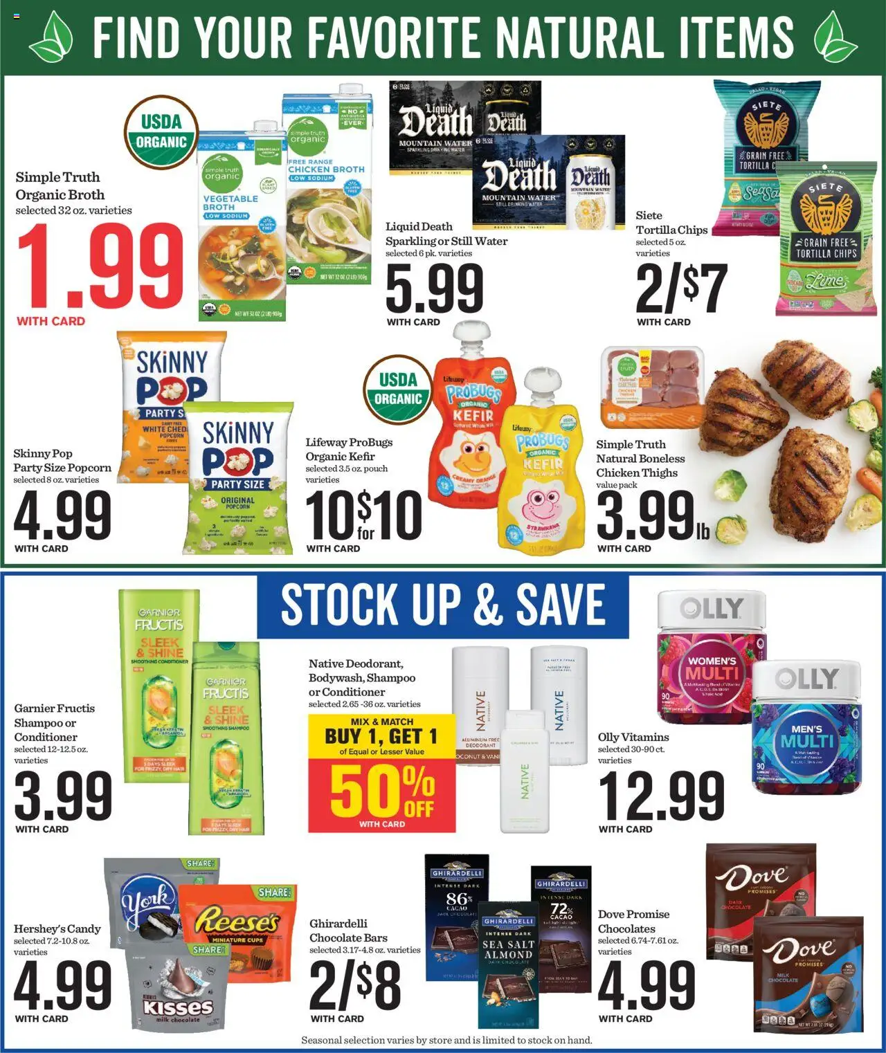Mariano's Weekly Ad - valid from 10.09.2025 | Page: 9 | Products: Conditioner, Chocolate, Deodorant, Chips